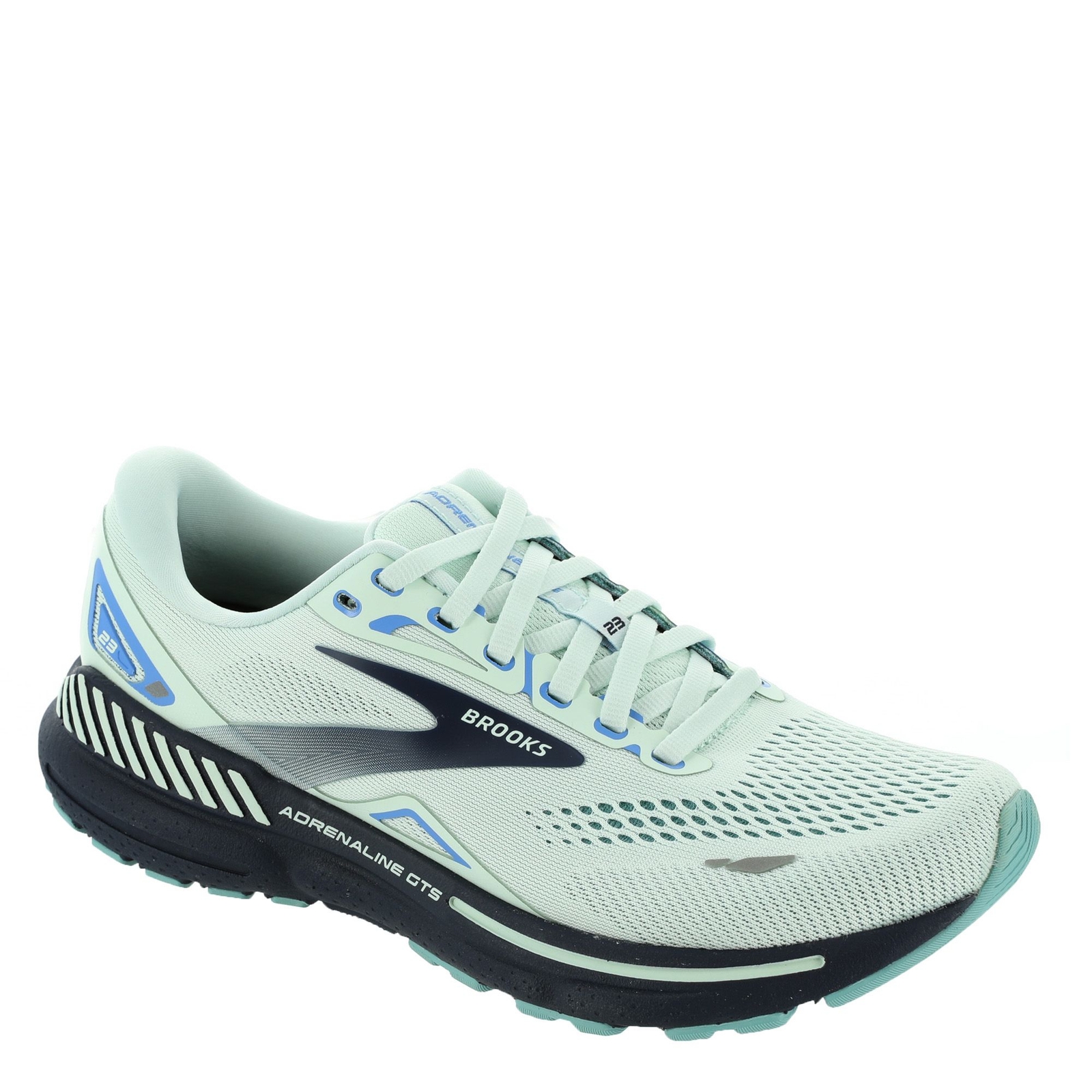 Brooks Adrenaline GTS 23 Women's Blue Green Running 12 B -  195394302653