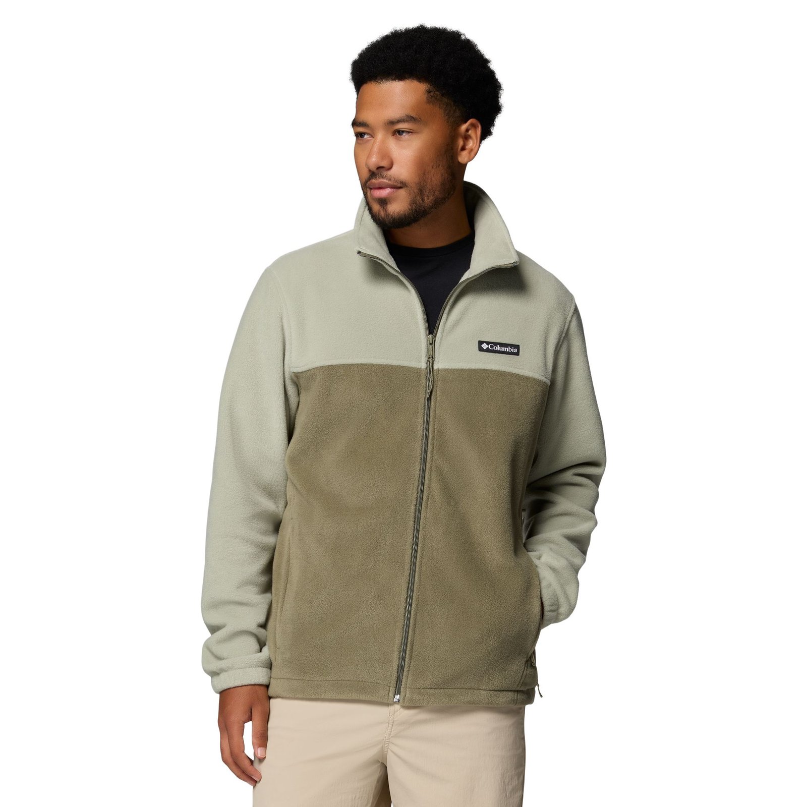 Columbia Men's Steens Mountain 2.0 Full-Zip Fleece Jacket Tan Jackets 2X