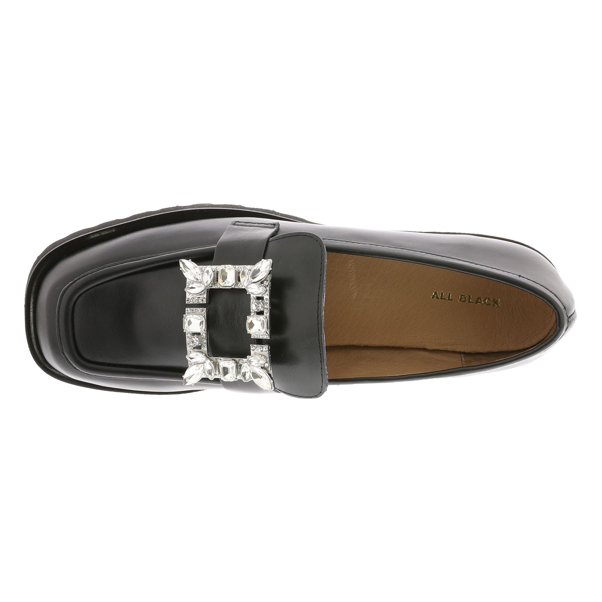 ALL BLACK Elton Lugg Loafer Women's Slip On