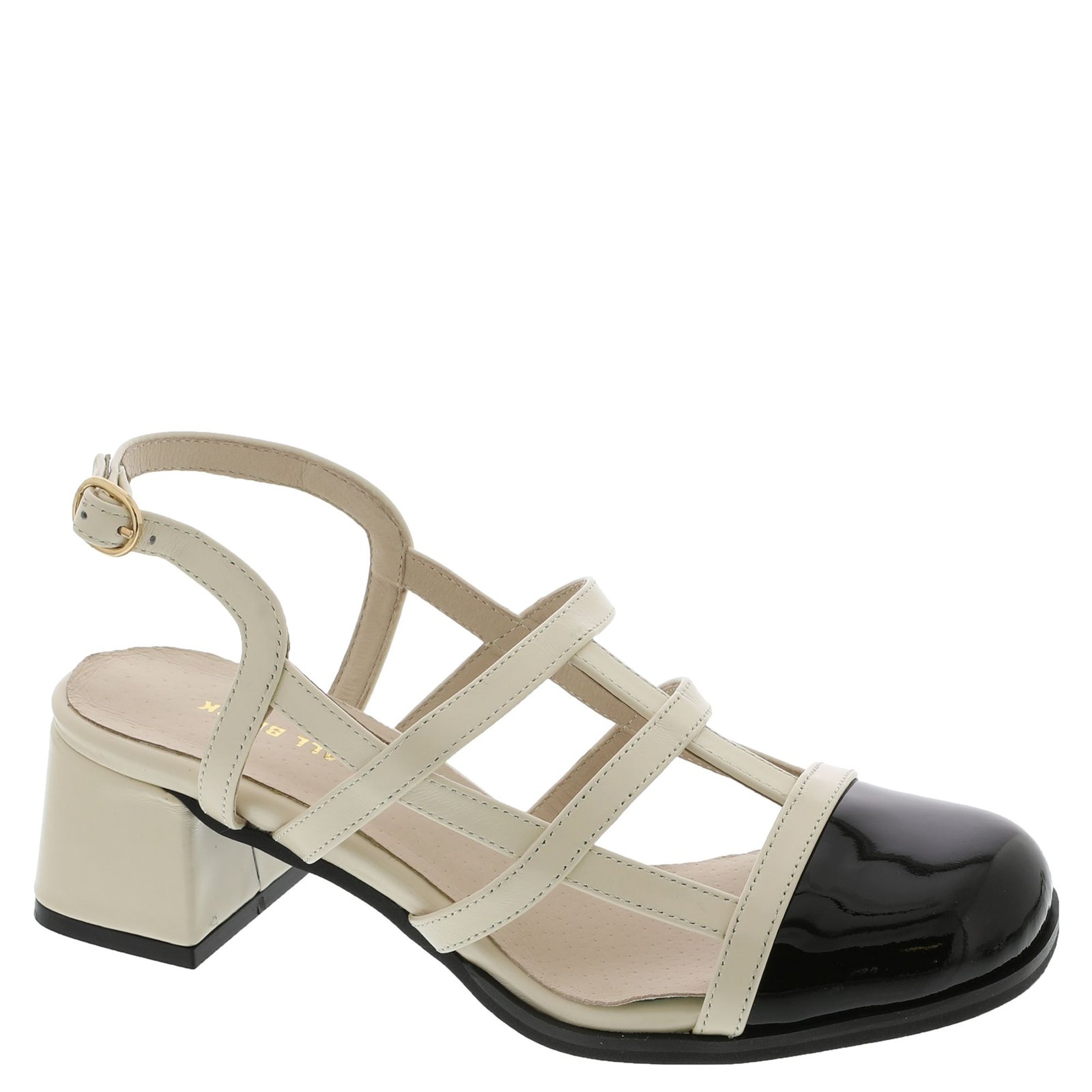 ALL BLACK CoCo Strappy Lady Women's Bone Sandal Euro 36 US 5.5