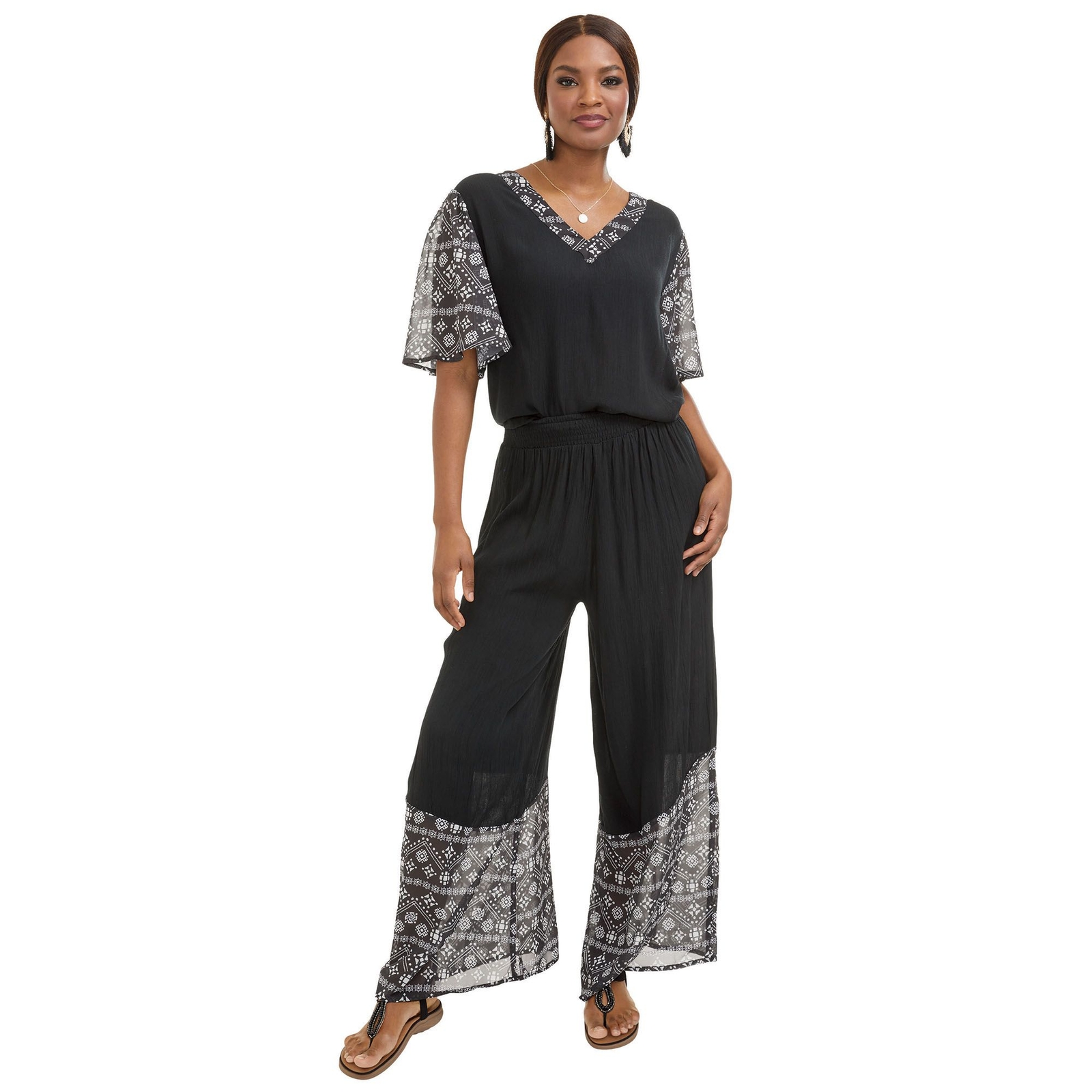 K. Jordan Mixed Media Matching Set Multi Sets XL