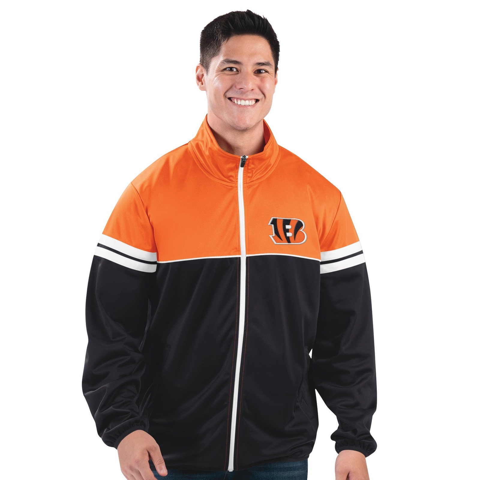 NFL Men's Closer Track Jacket Multi Jackets S