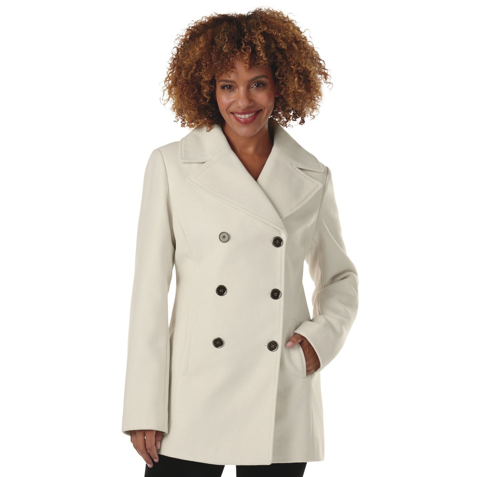 Masseys Favorite Peacoat Bone Coats S