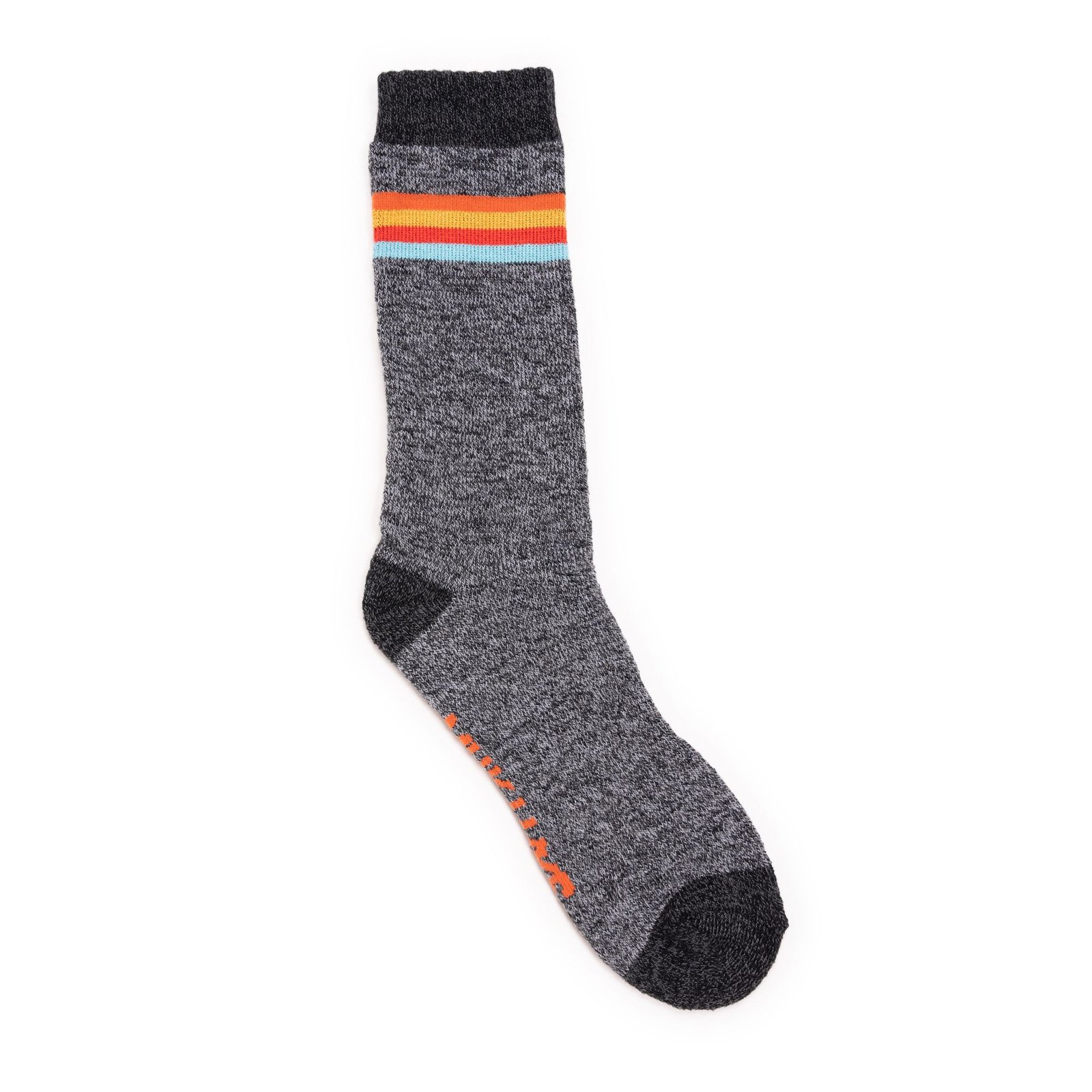 MUK LUKS Men's Repreve Sock Black Socks One Size