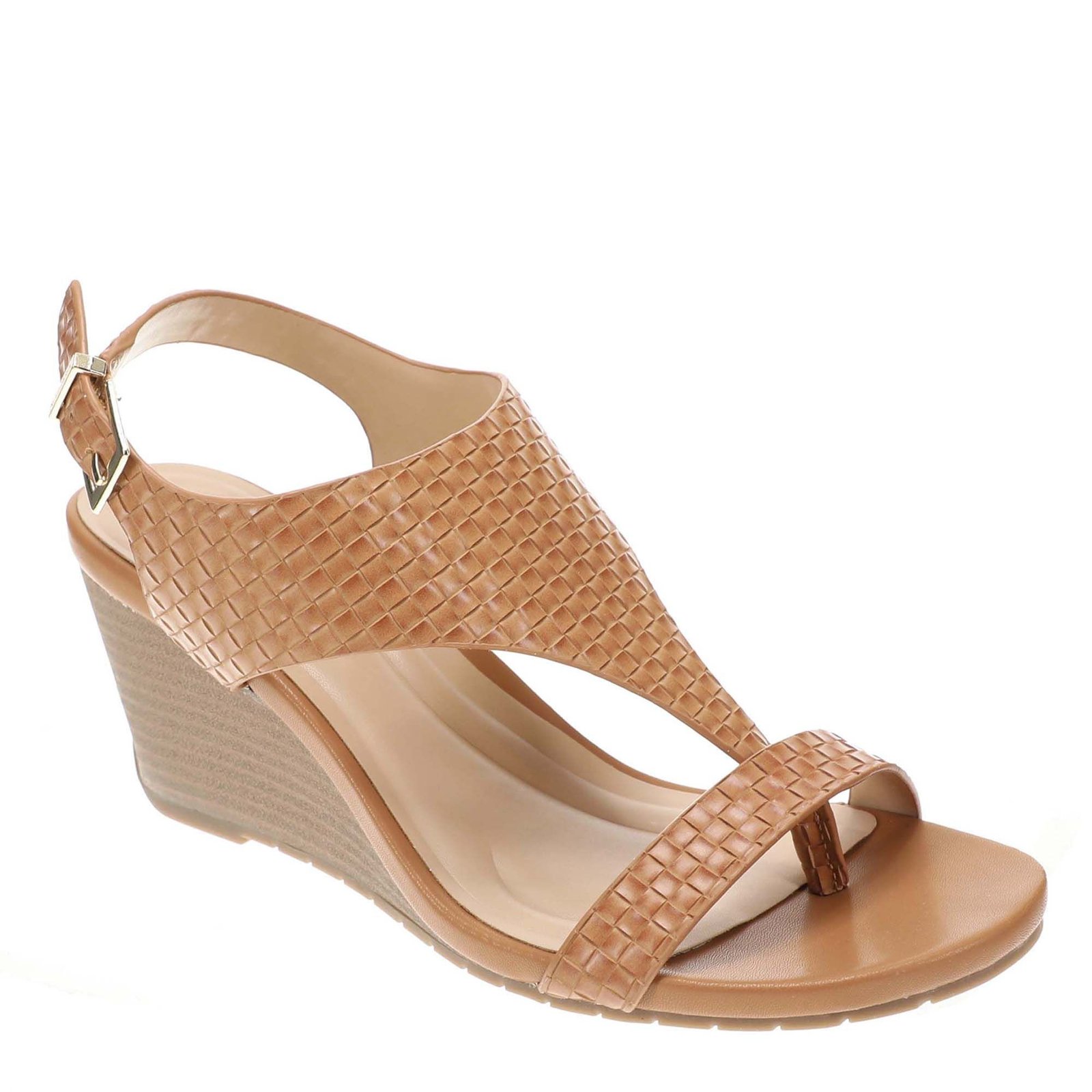 Kenneth Cole Reaction Greatly Thong Women's Tan Sandal 8.5
