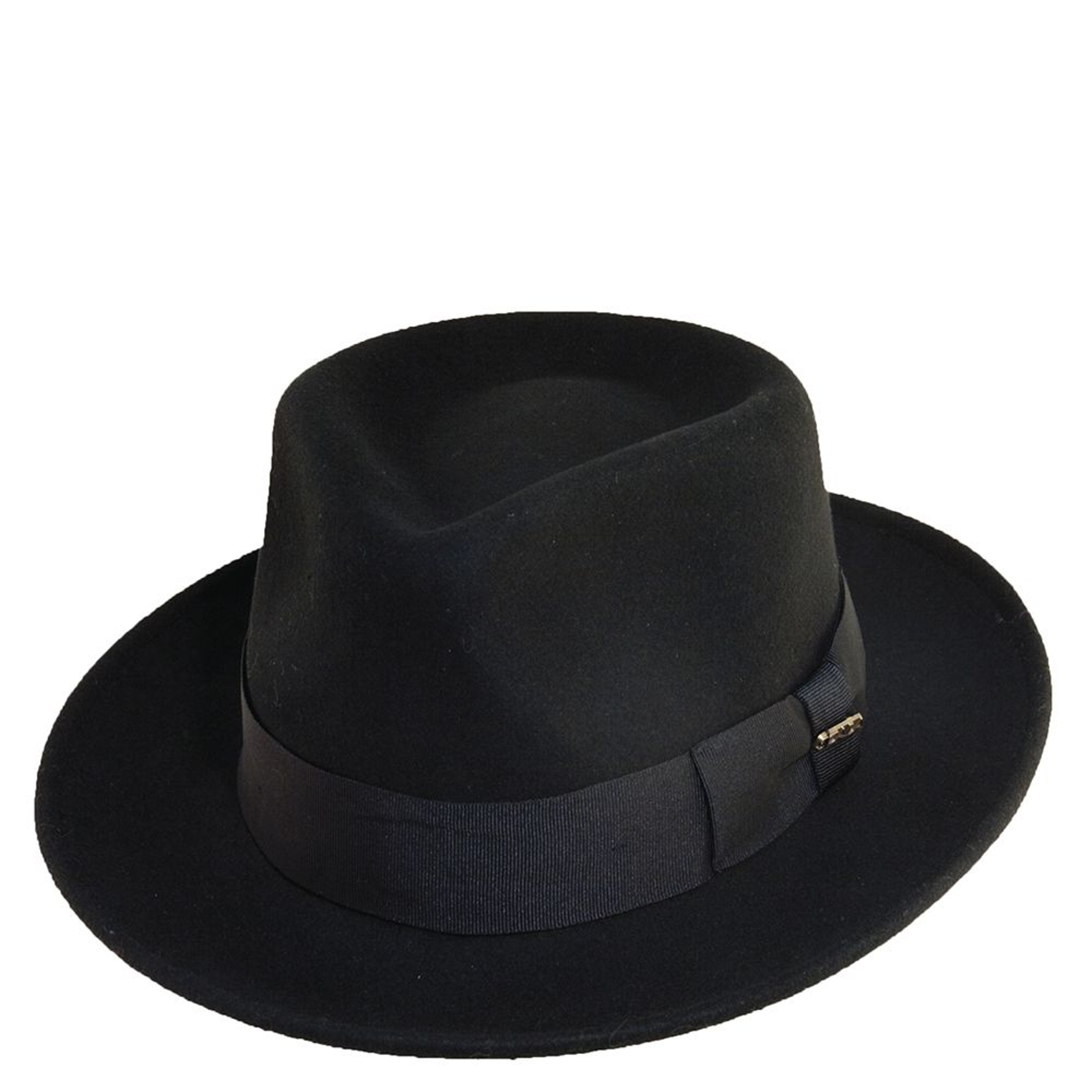 Scala Classico Men's Crushable C Crown Fedora Black Hats L