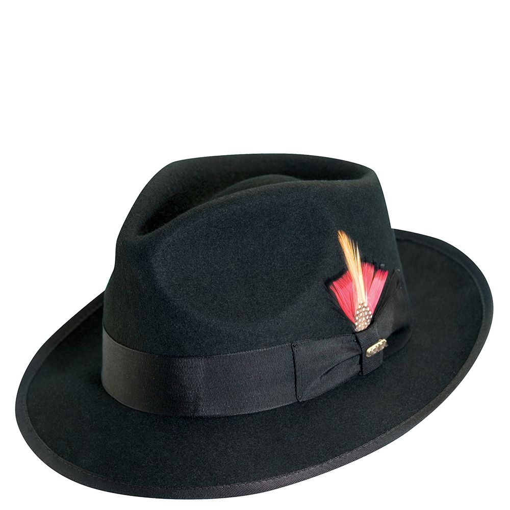 Scala Classico Men's Felt Teardrop Fedora | eBay