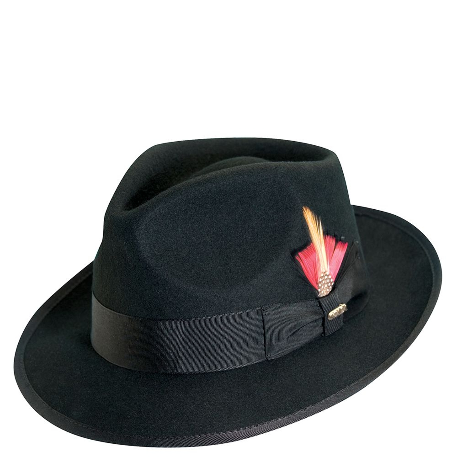 Scala Classico Men's Felt Teardrop Fedora - Picture 2 of 2