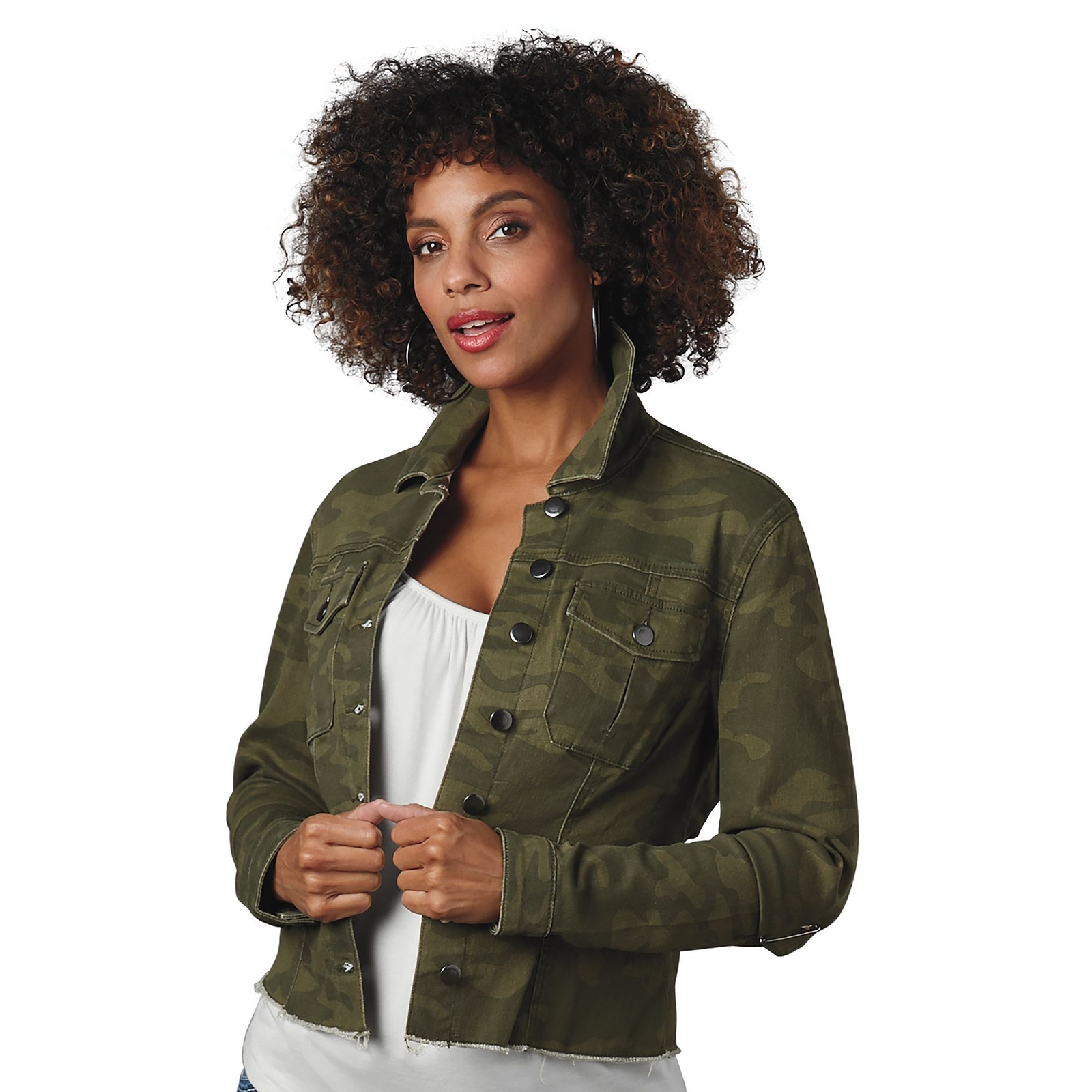 Masseys Colored Jean Jacket Multi Jackets 5X