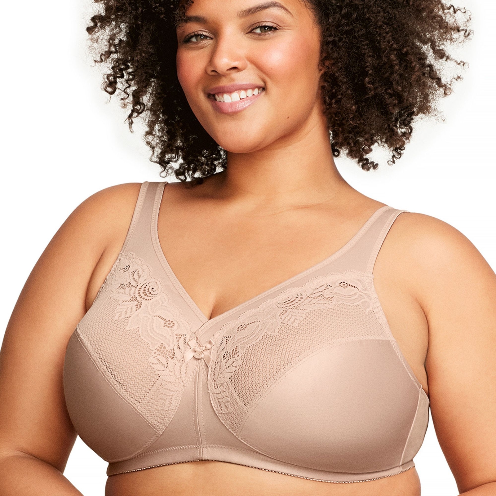 Glamorise Full-Figure Minimizer Bra - Picture 3 of 4
