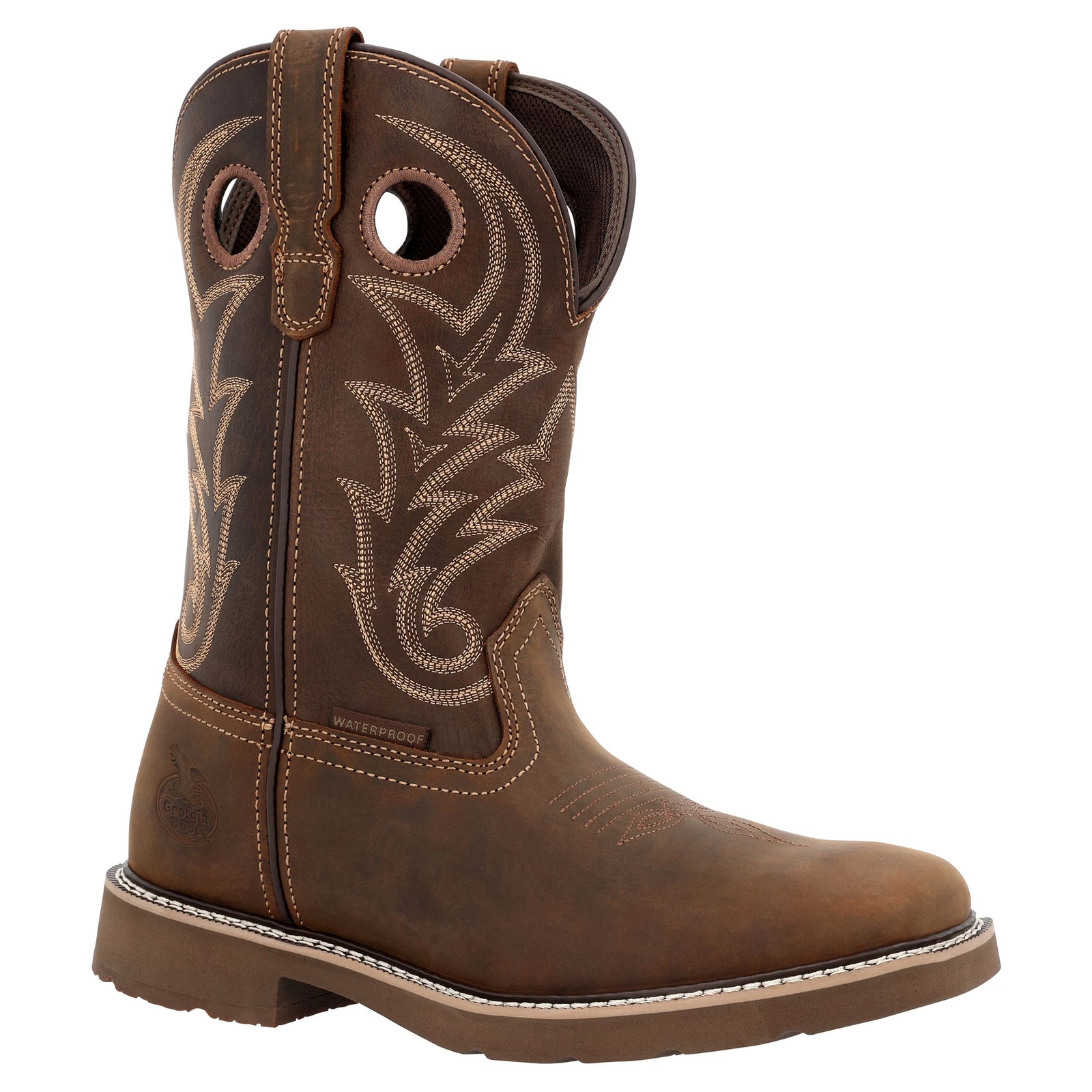 Georgia Boot Core 37 Western Men's Brown Boot 8 W