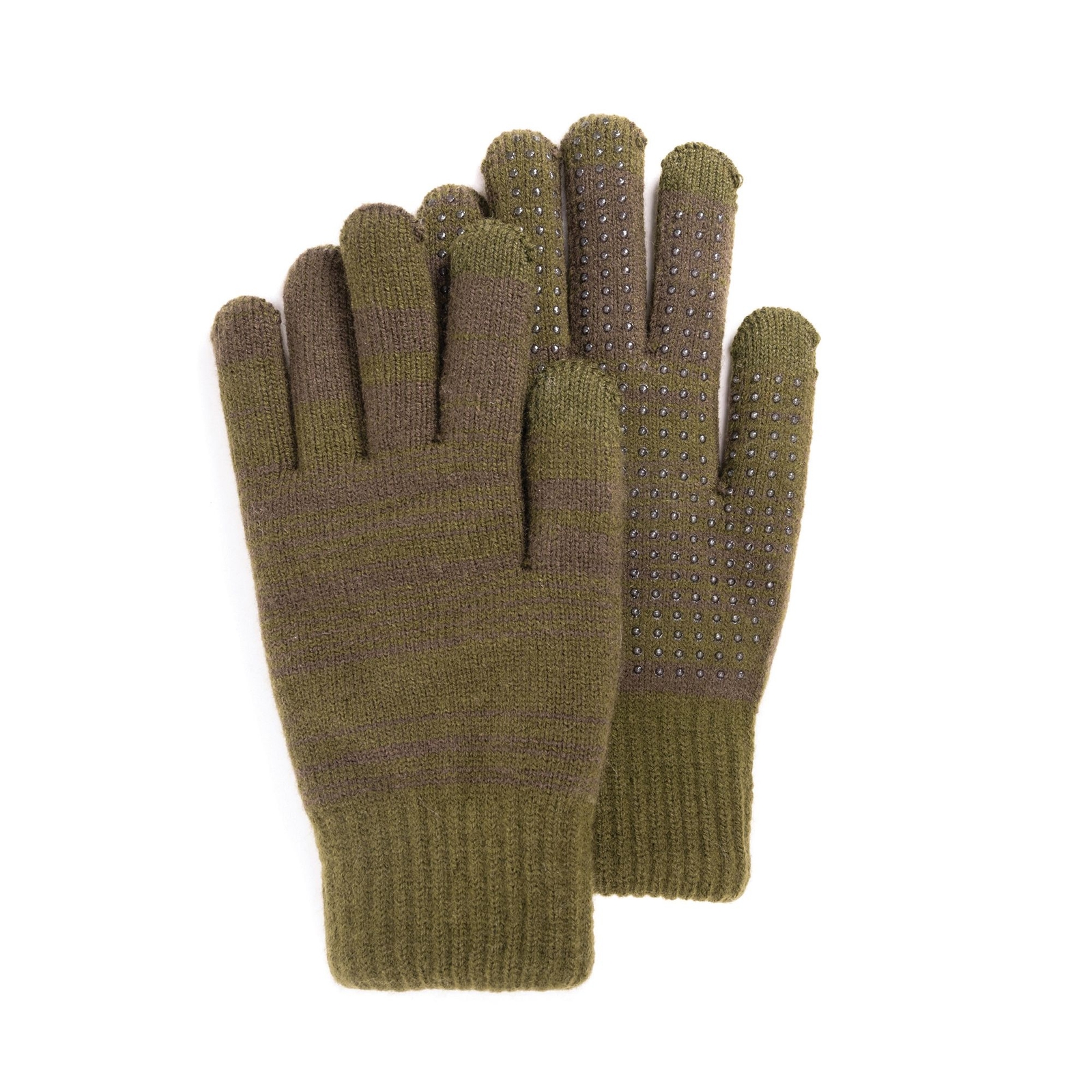 Quiet Wear Men's Heat Retainer Gloves Green Misc Accessories One Size