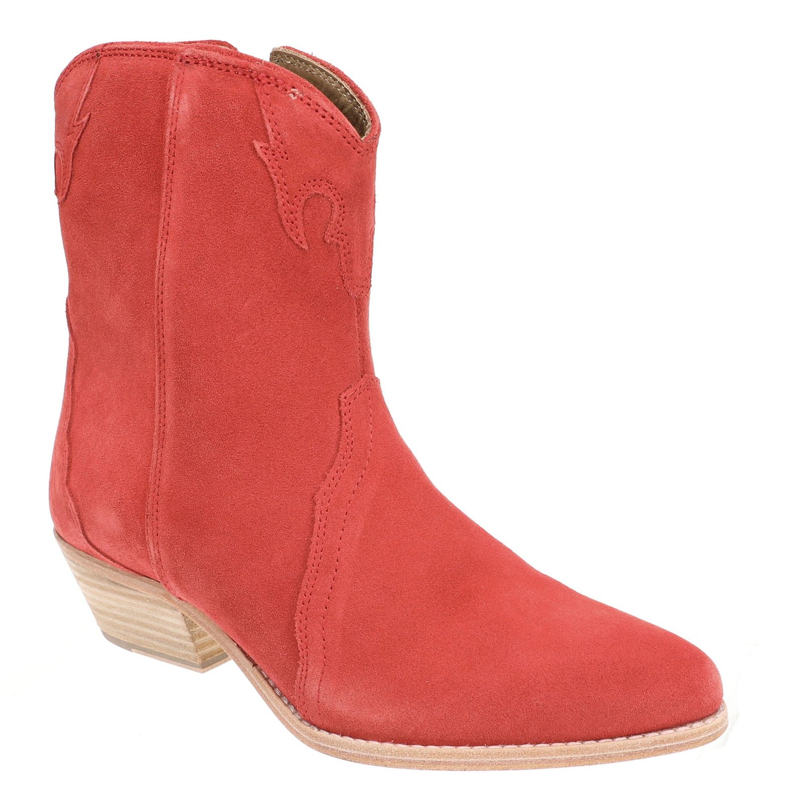 Free People New Frontier Western Boot Women's Red Boot Euro 36.5 US 6.5 M -  196790792567