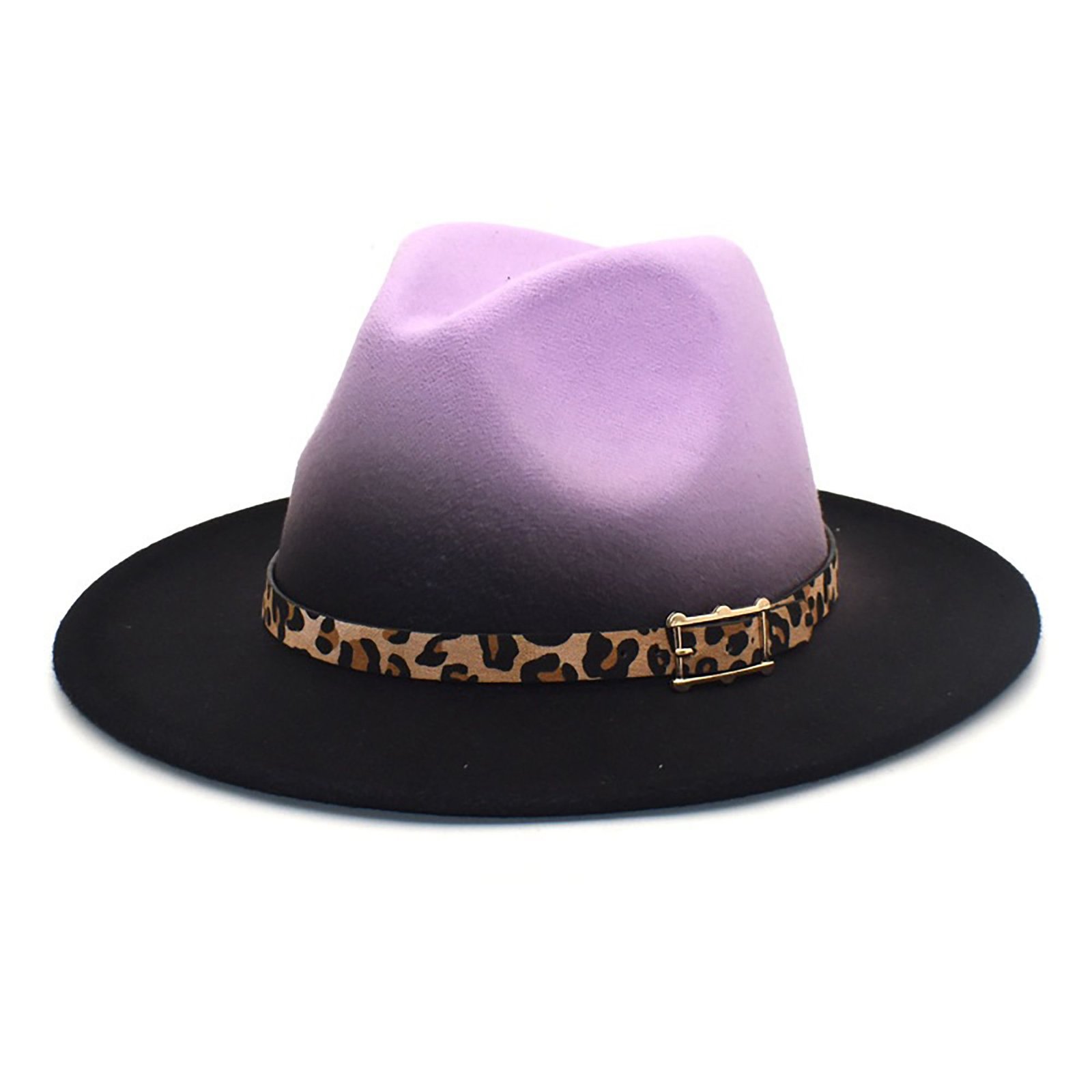Mellow World Ombre Fedora with Leopard Band | eBay display picture 3