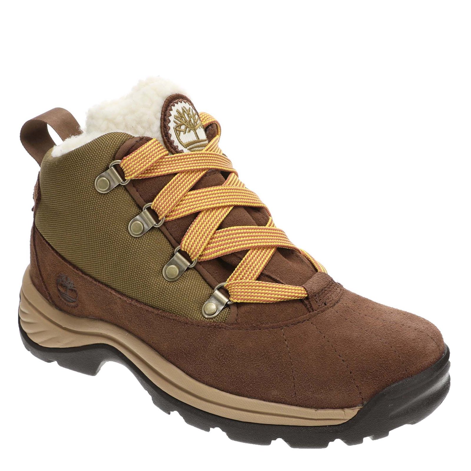 Timberland White Ledge Mid Lace-Up WP Snow Boot Women's Brown Boot 8