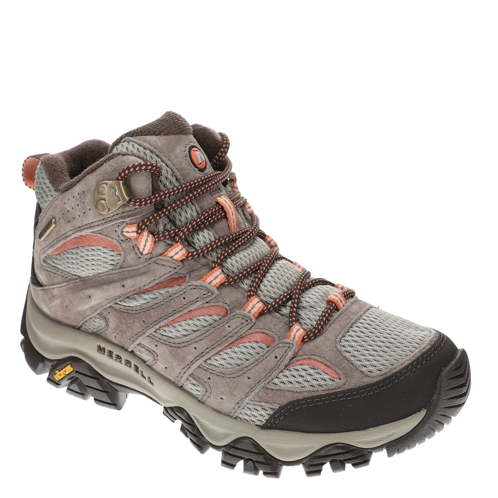 Merrell Moab 3 Mid Waterproof Hiking Boots for Ladies - Bungee Cord