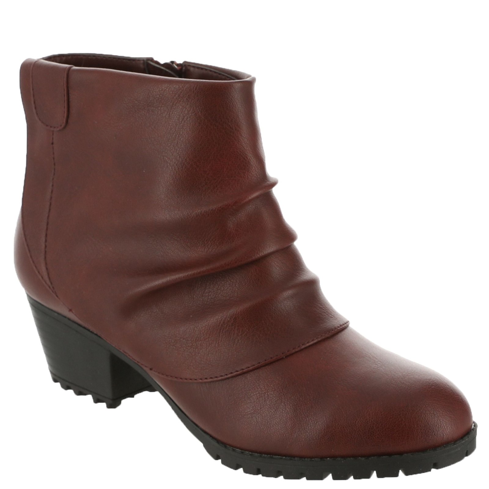 Easy Street Ambrose Women's Burgundy Boot 8.5 W2