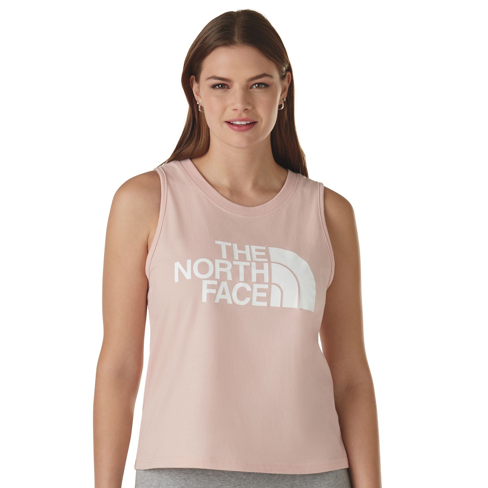The North Face Women's Half Dome Tank Pink Knit Tops XXXL