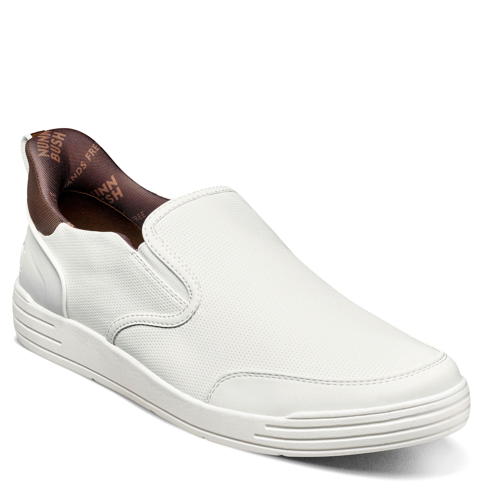 Nunn Bush EZ Hands Free KORE City Walk Men's White Slip On 10.5 M