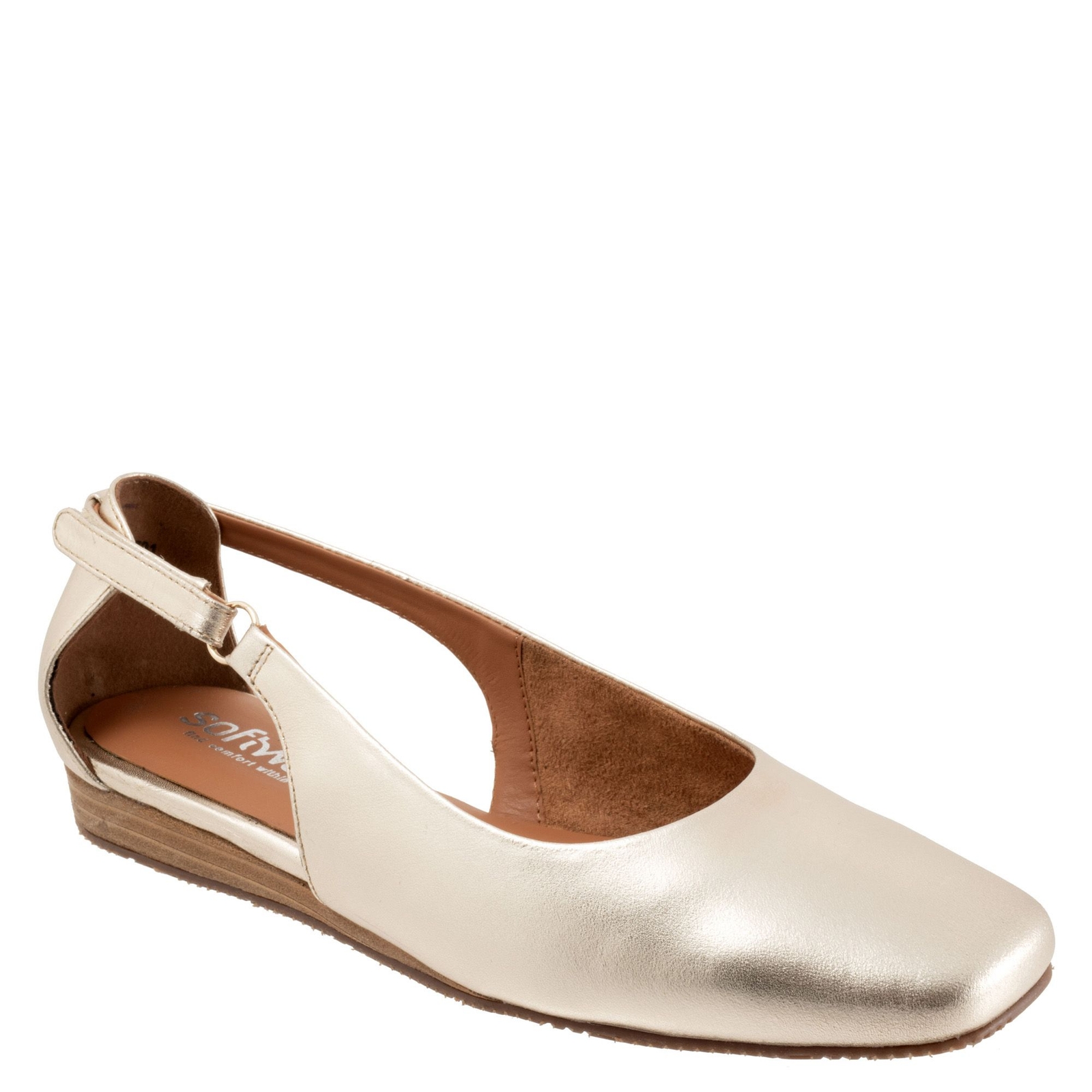 Softwalk Venice Women's Gold Slip On 8 M