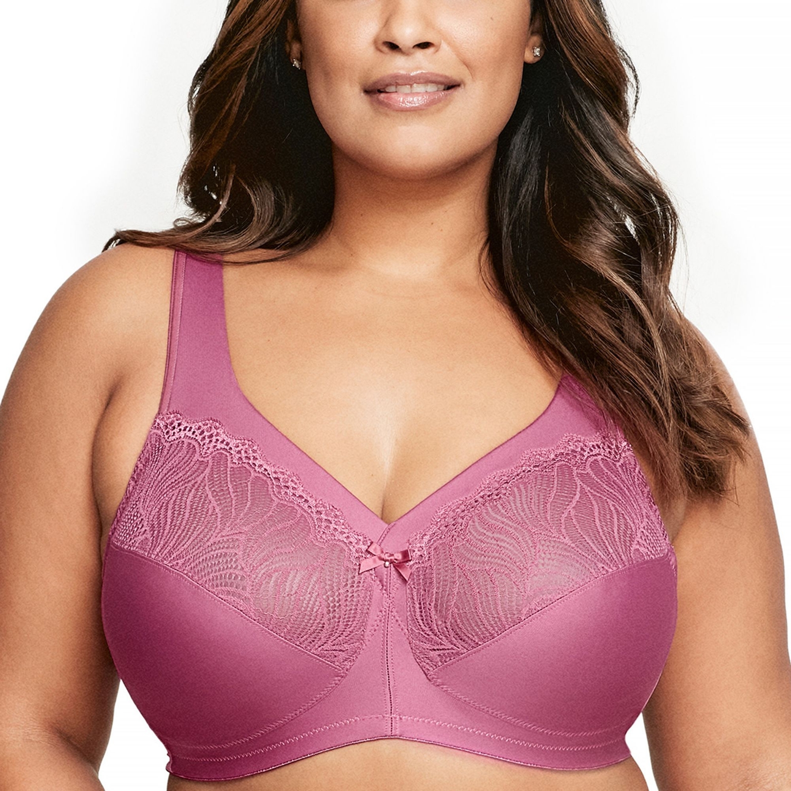 Glamorise MagicLift Natural Shape Support Bra Red Bras 52-D