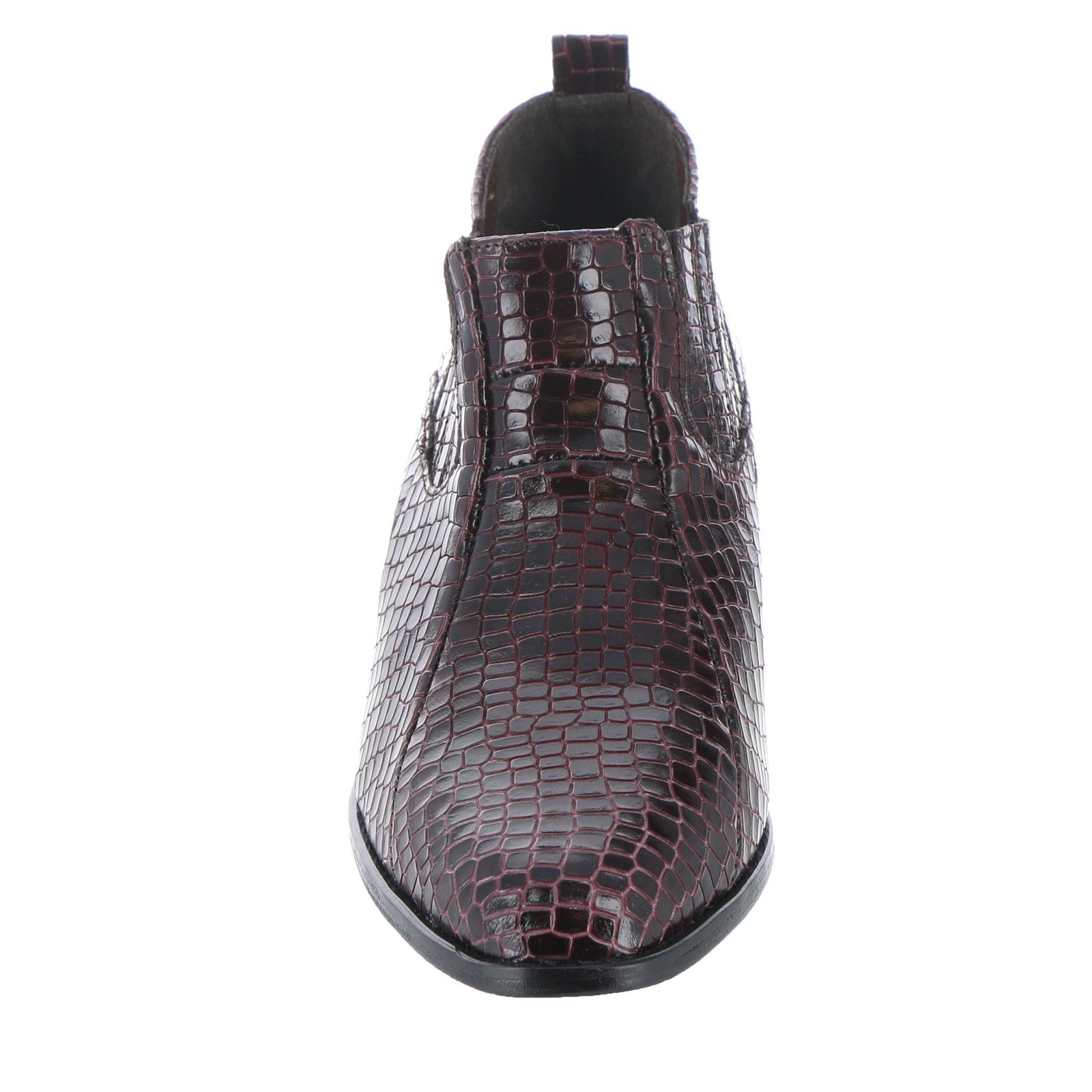 Men’s Stacy Adams Sandoval White Leather Boots - Cuban Style Slip-On Size 12W Men main image 2