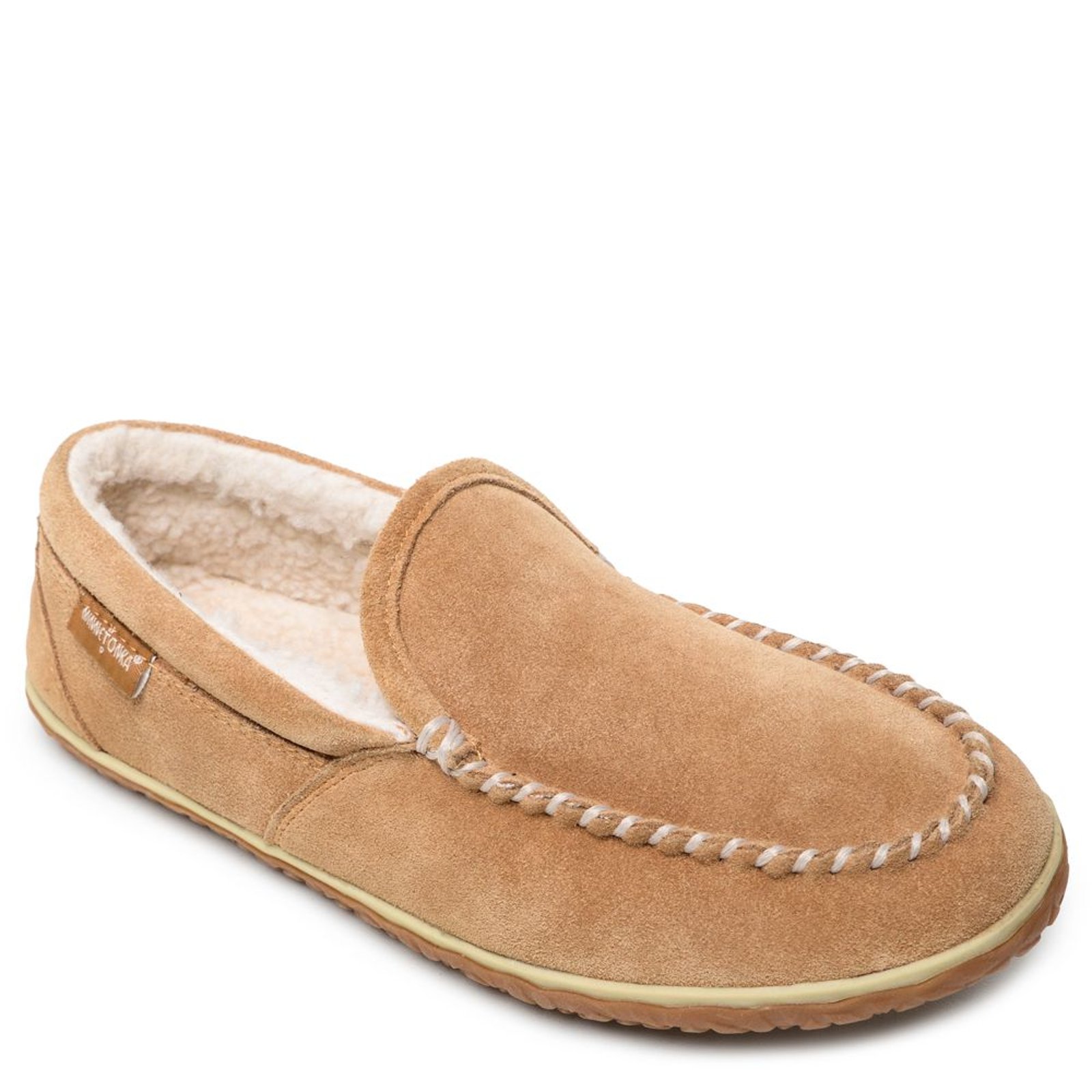 Minnetonka Tilden Men's Bone Slipper 11