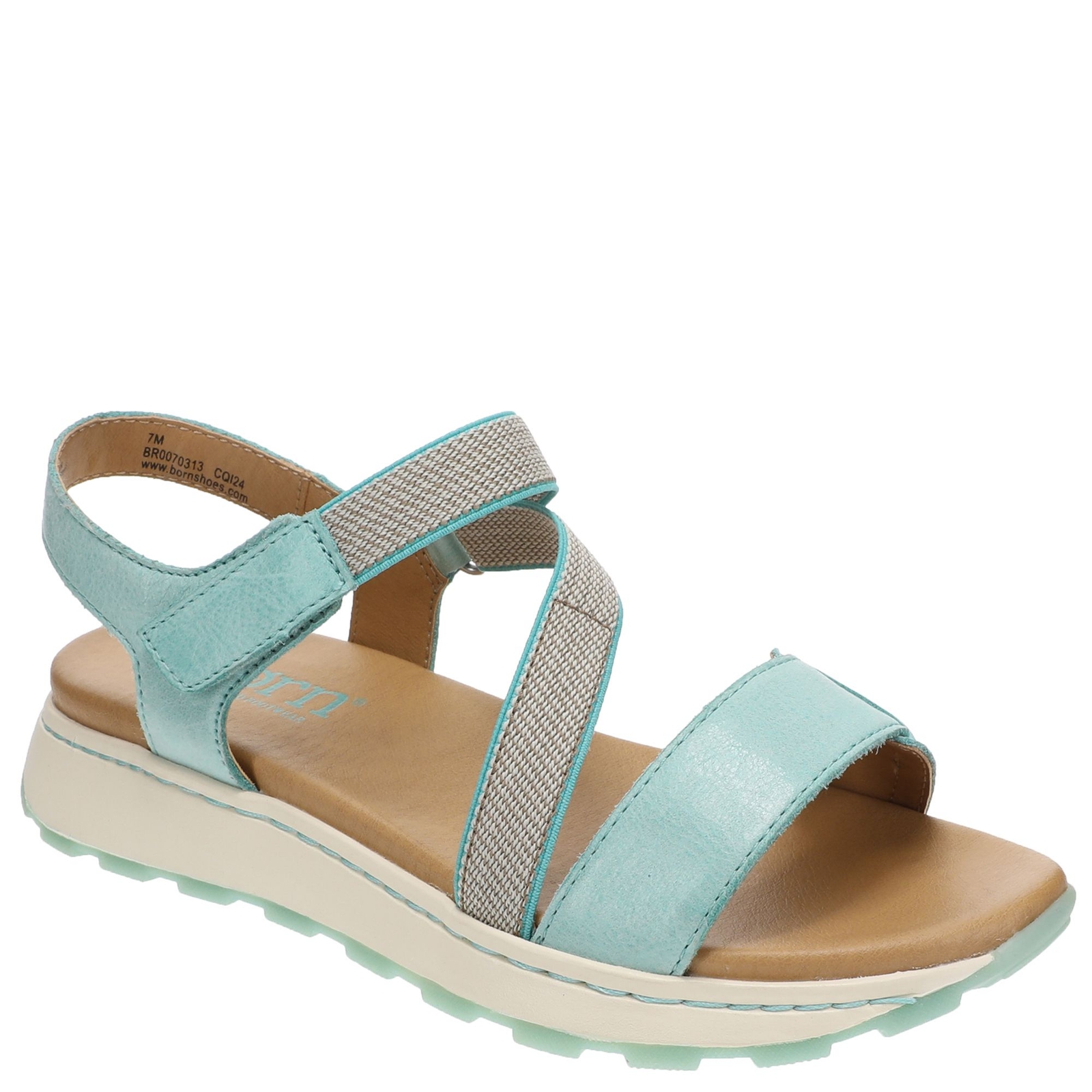 Born Mady Women's Blue Sandal 7 M