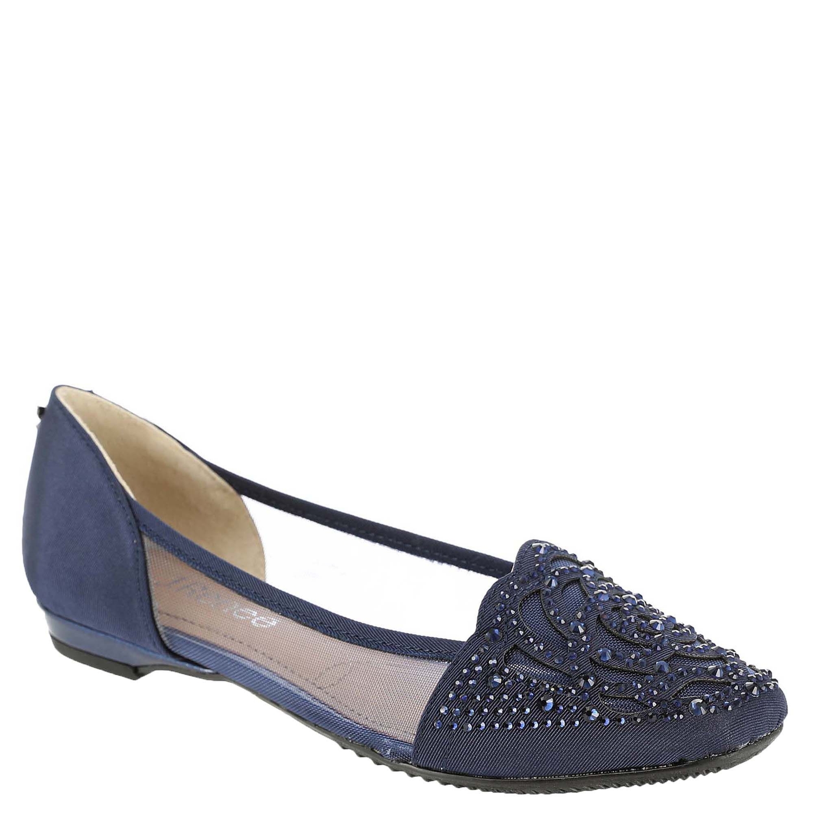 J. Renee Pariella Women's Navy Slip On 7.5 N