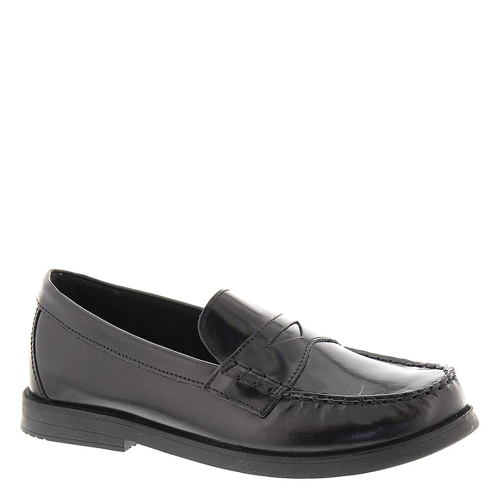 Florsheim Croquet Penny Jr (Boys' Toddler-Youth) Black Slip On 1 Youth M