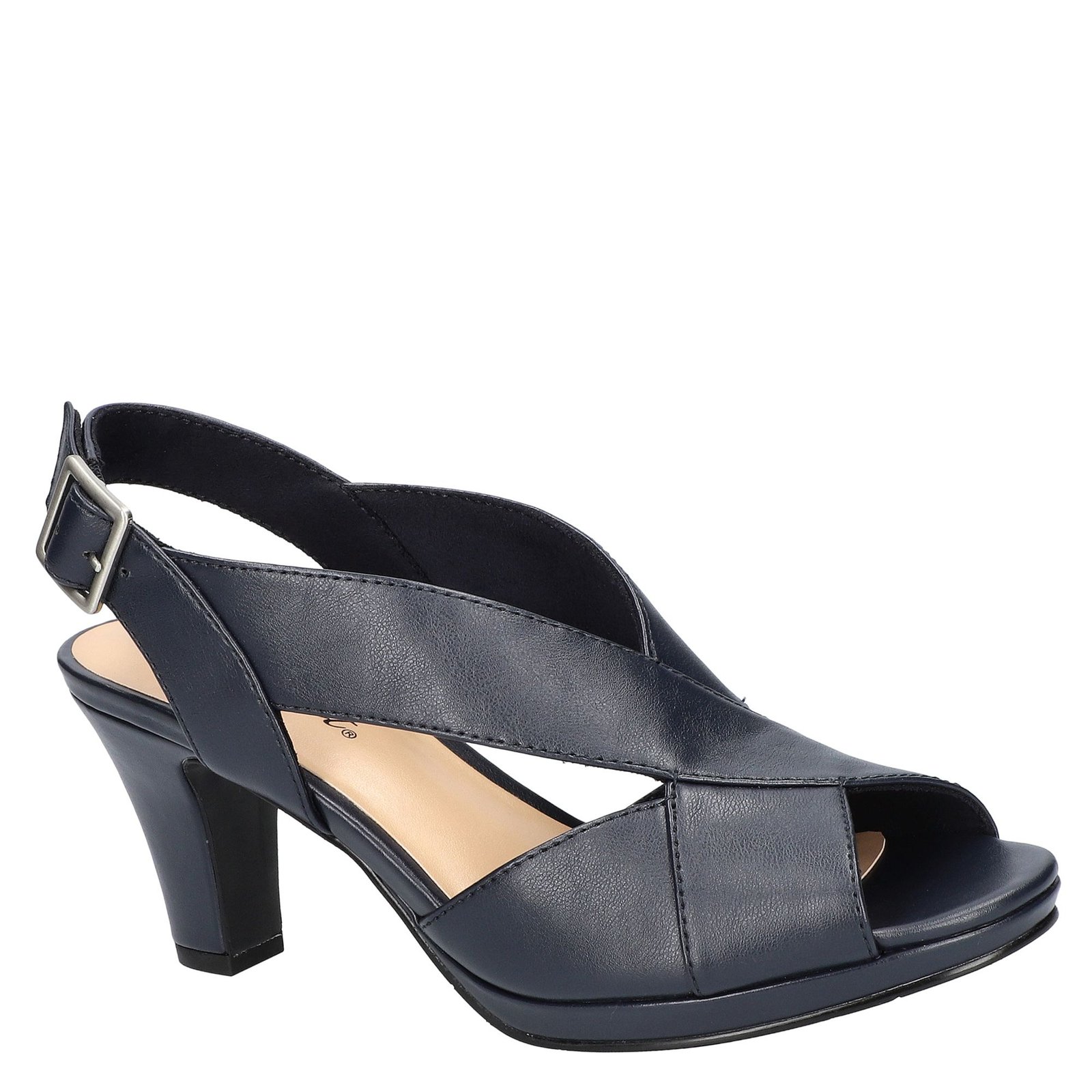 Easy Street Christy Women's Navy Sandal 10 W2