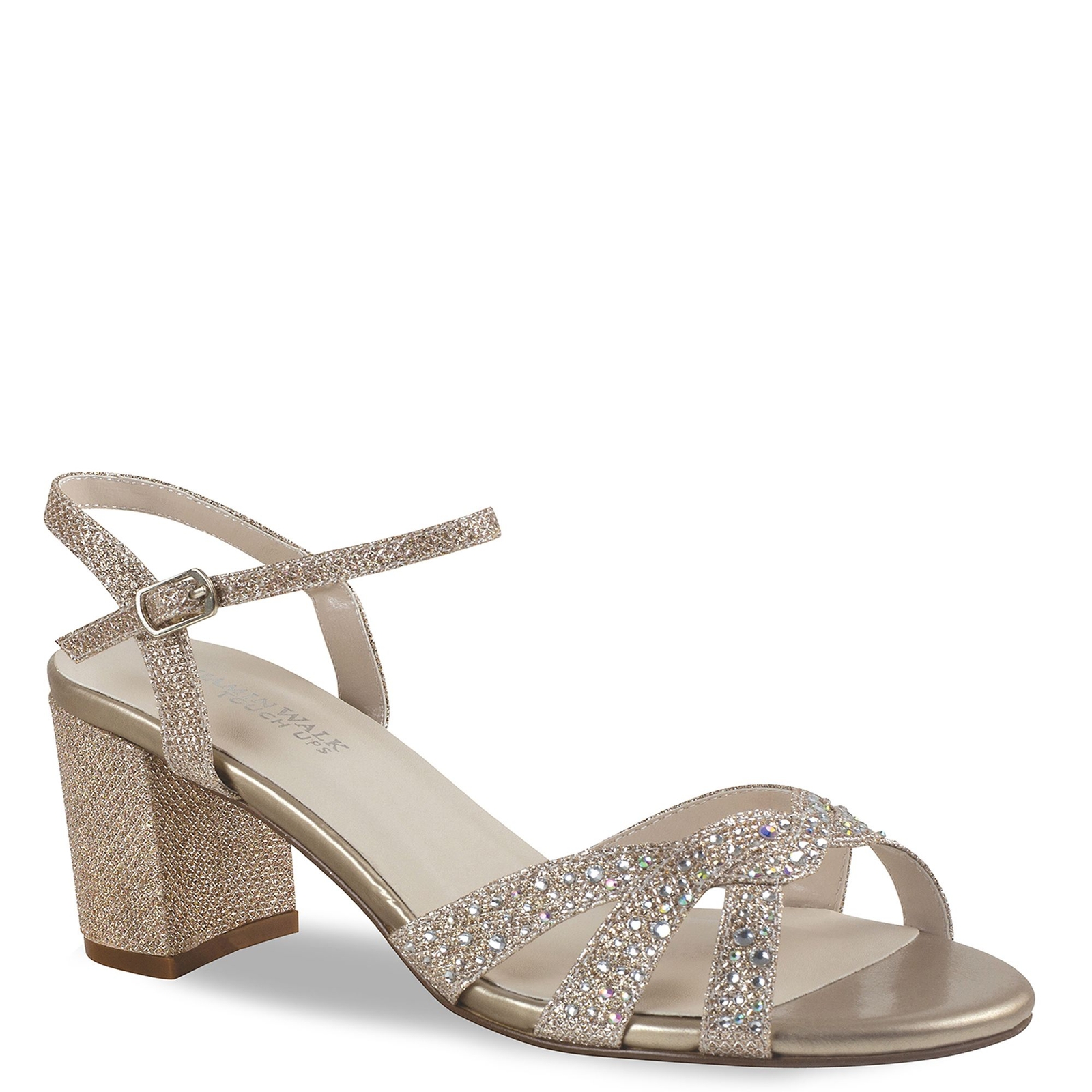 Touch Ups Ivy Women's Gold Sandal 6.5 M