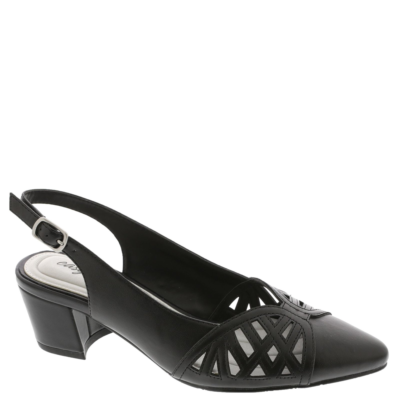 Easy Street Bizzy Women's Black Pump 7.5 W