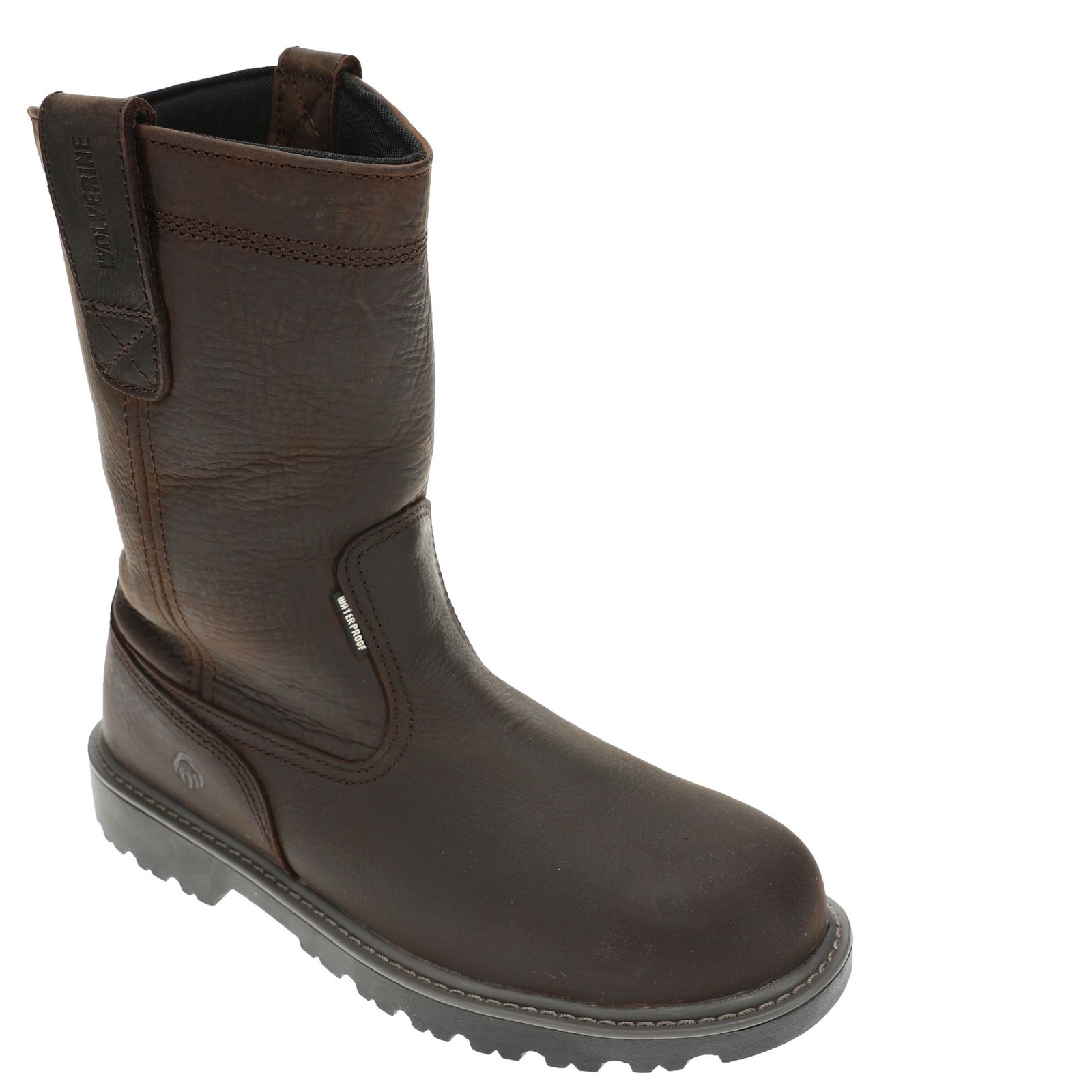 Wolverine Floorhand WP ST Wellington Men's Brown Boot 9.5 EW