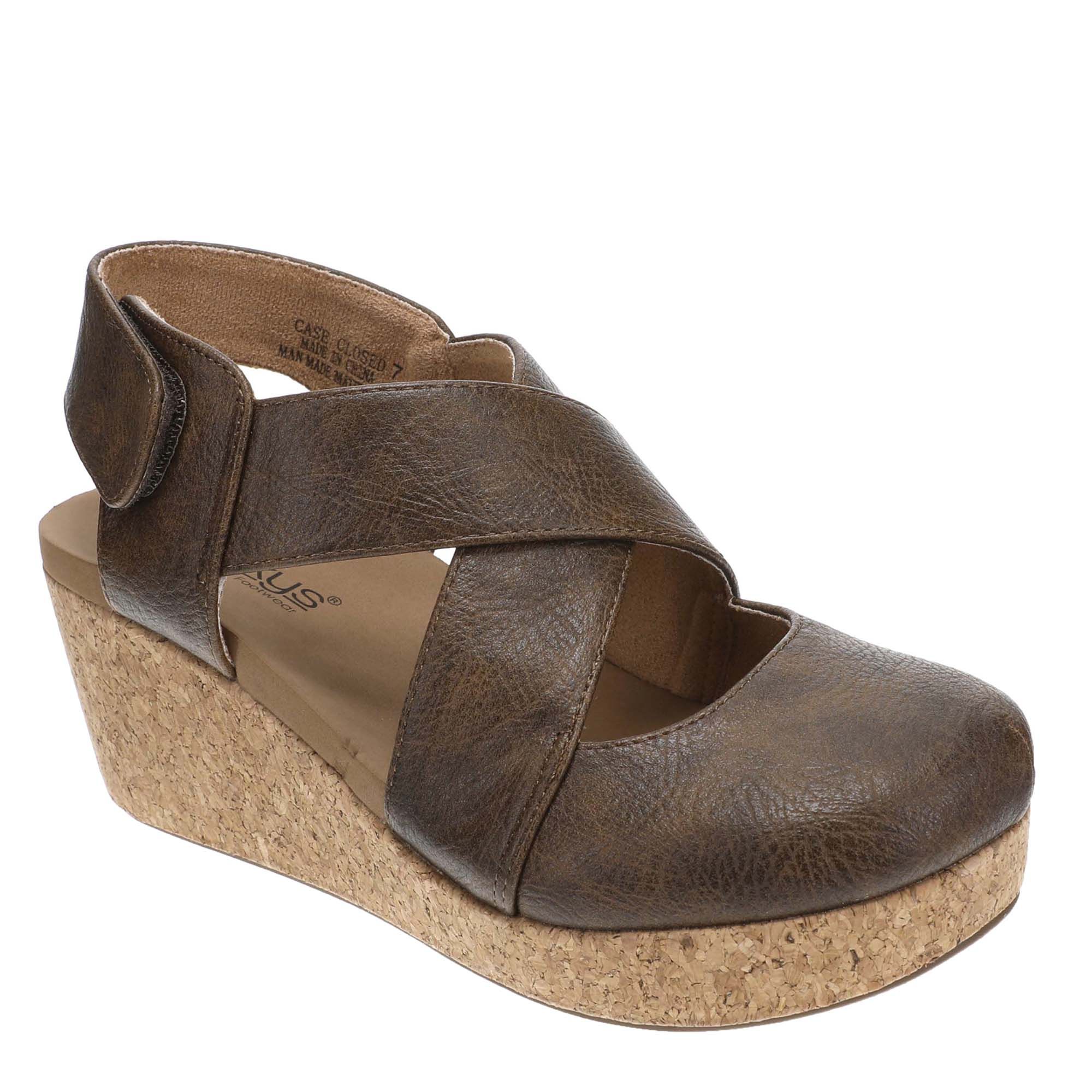 Corkys Case Closed Womens Sandal