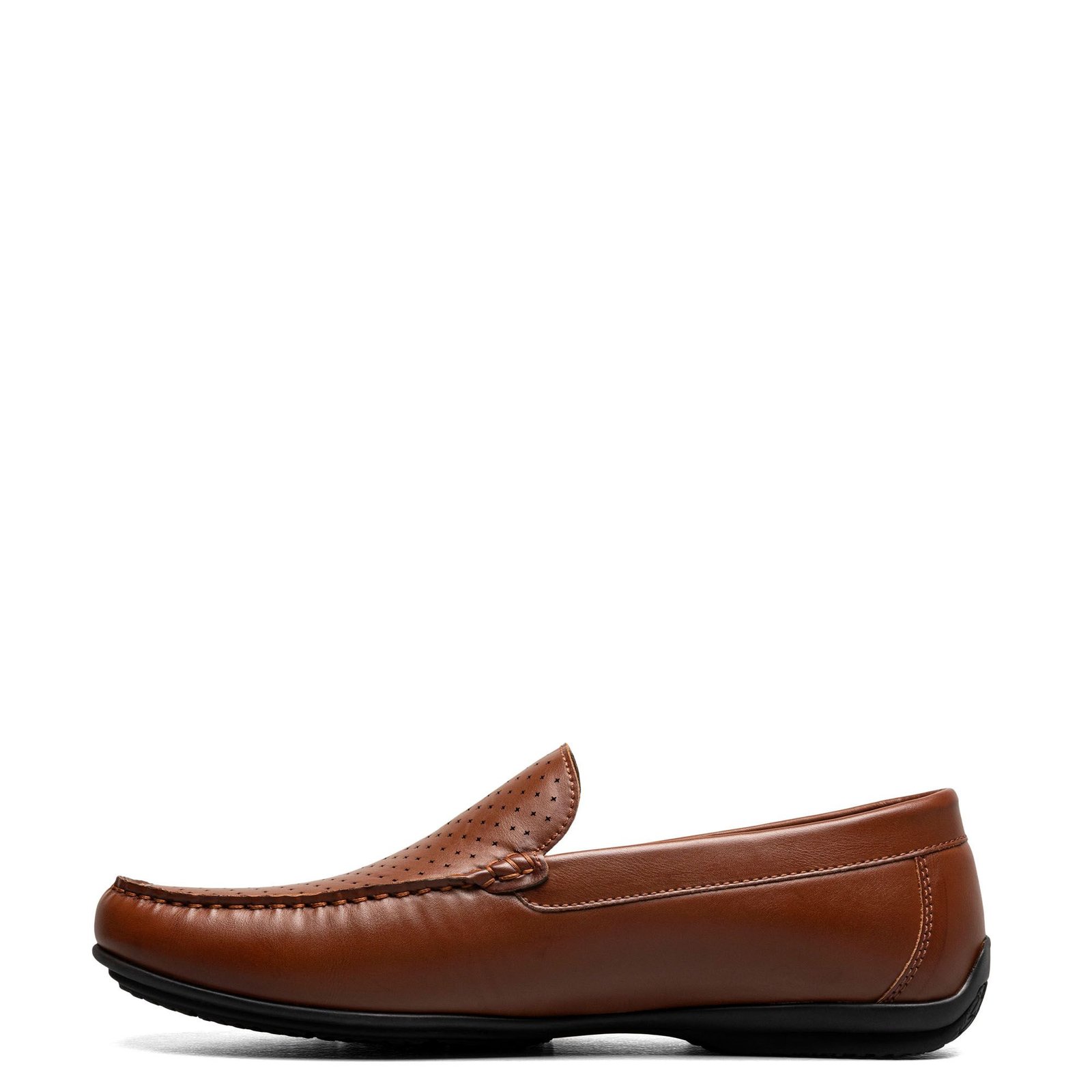 Stacy Adams Shoes Conroy Moc Toe Perf Slip On Cognac Size 9.5 — photo 2