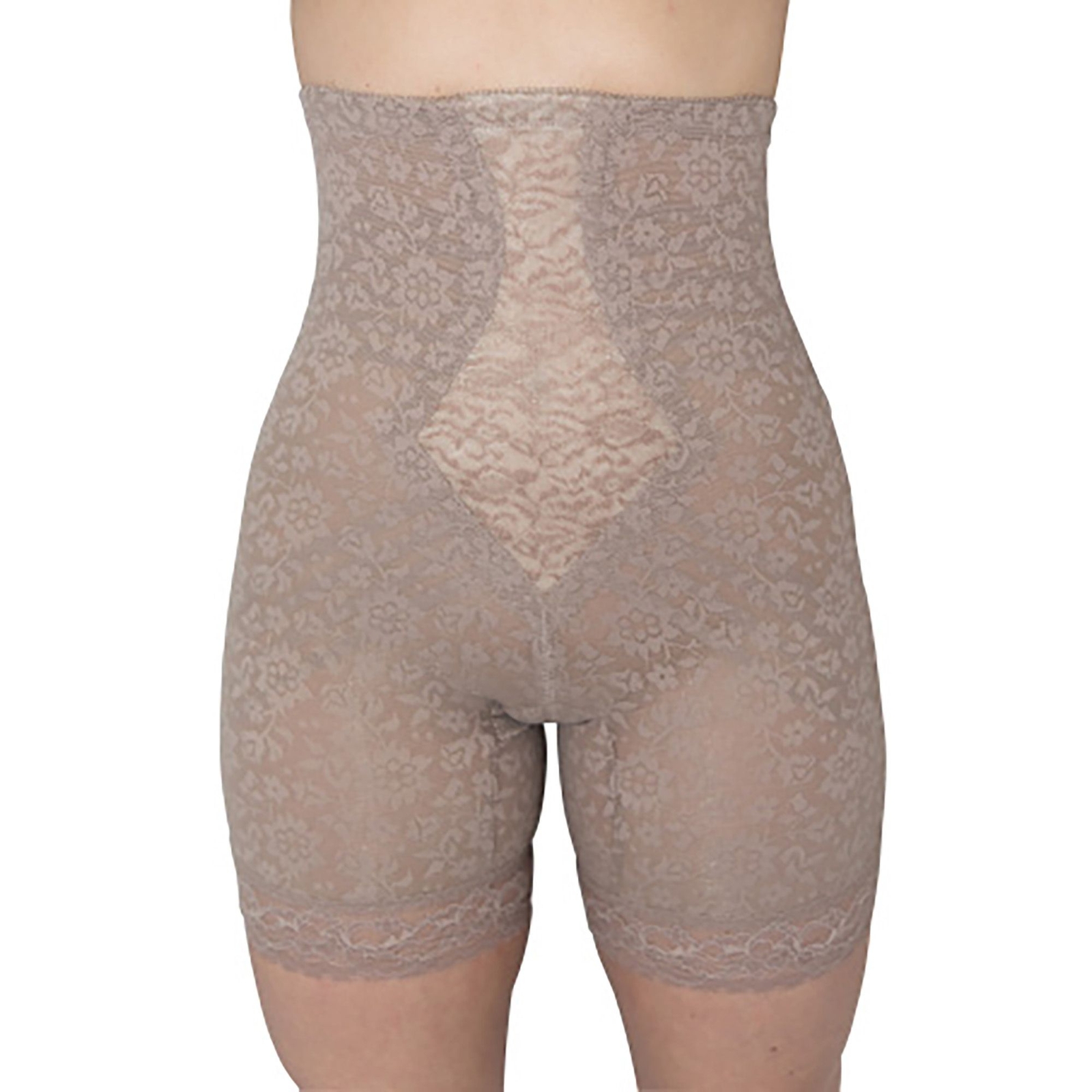 Rago Women's High Waist Extra Firm Thigh Shaper Tan Shapewear 3X