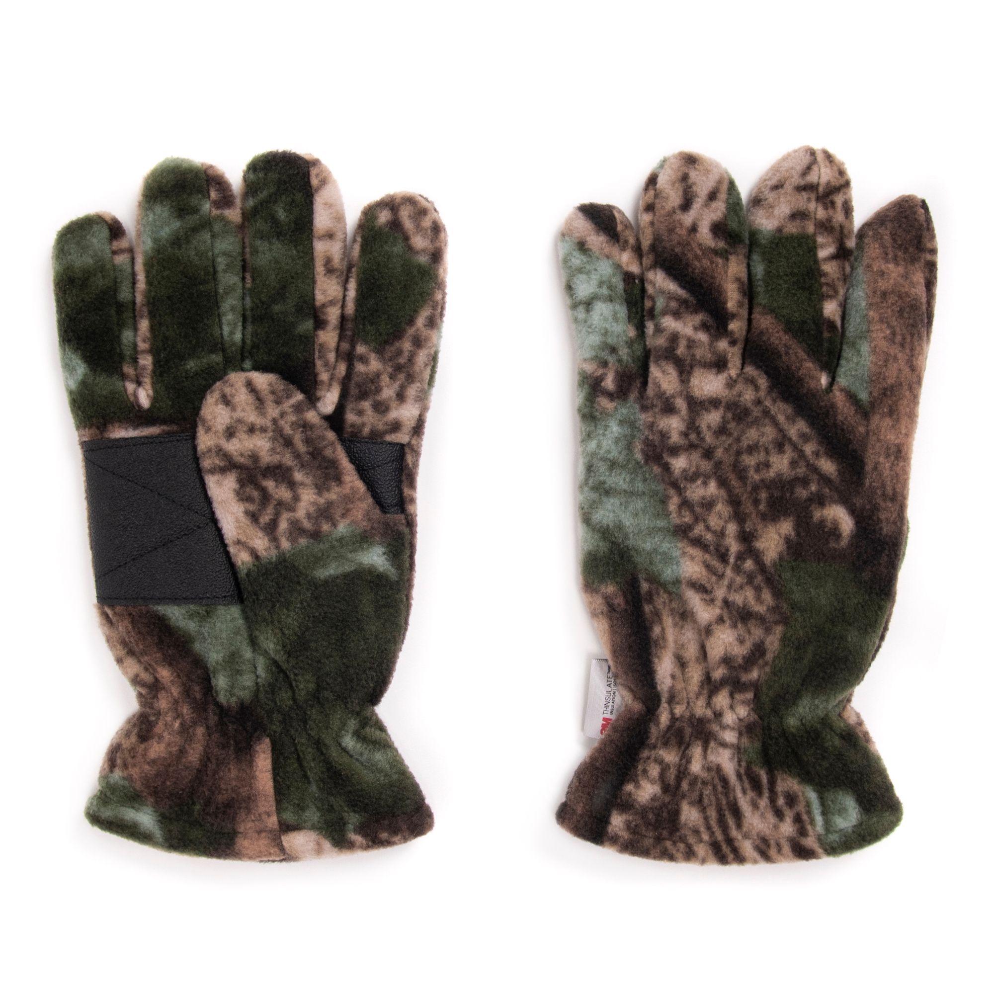 Бесшумное ношение мужских водонепроницаемых флисовых перчаток 3890₽