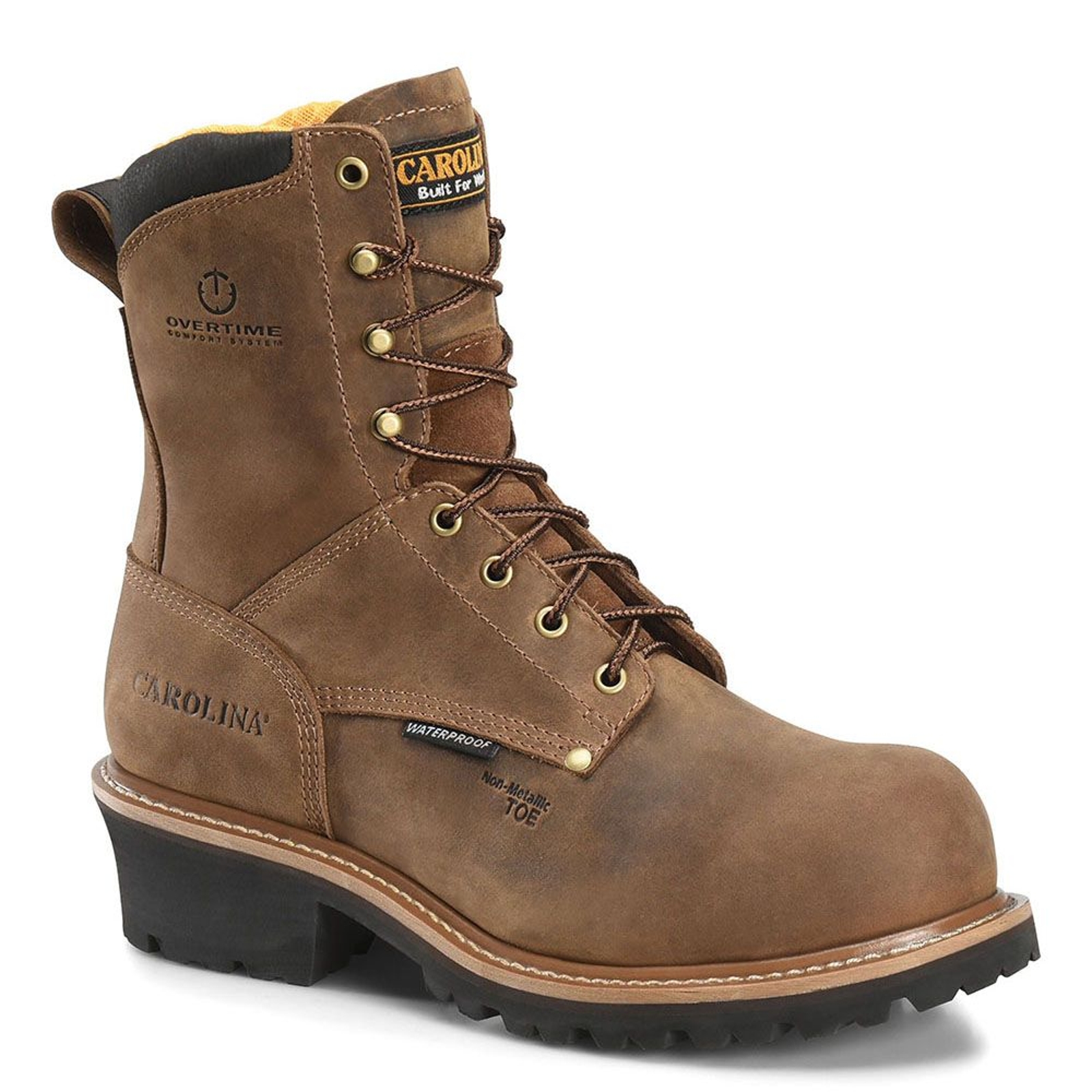 Carolina Poplar WP Composite Toe Men's Brown Boot 10 D