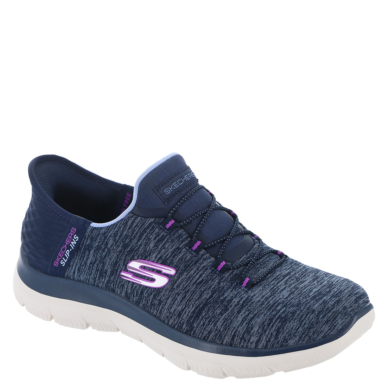 Skechers Sport Slip-Ins: Summits-Dazzling Haze Women's Navy Sneaker 8 W