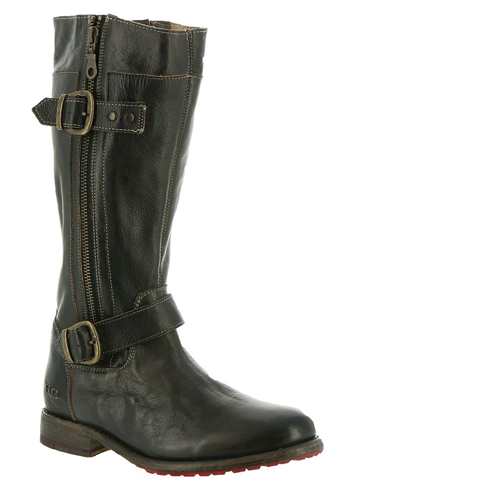 Bed: Stu Gogo Lug Wide Calf Women's Black Boot 7.5