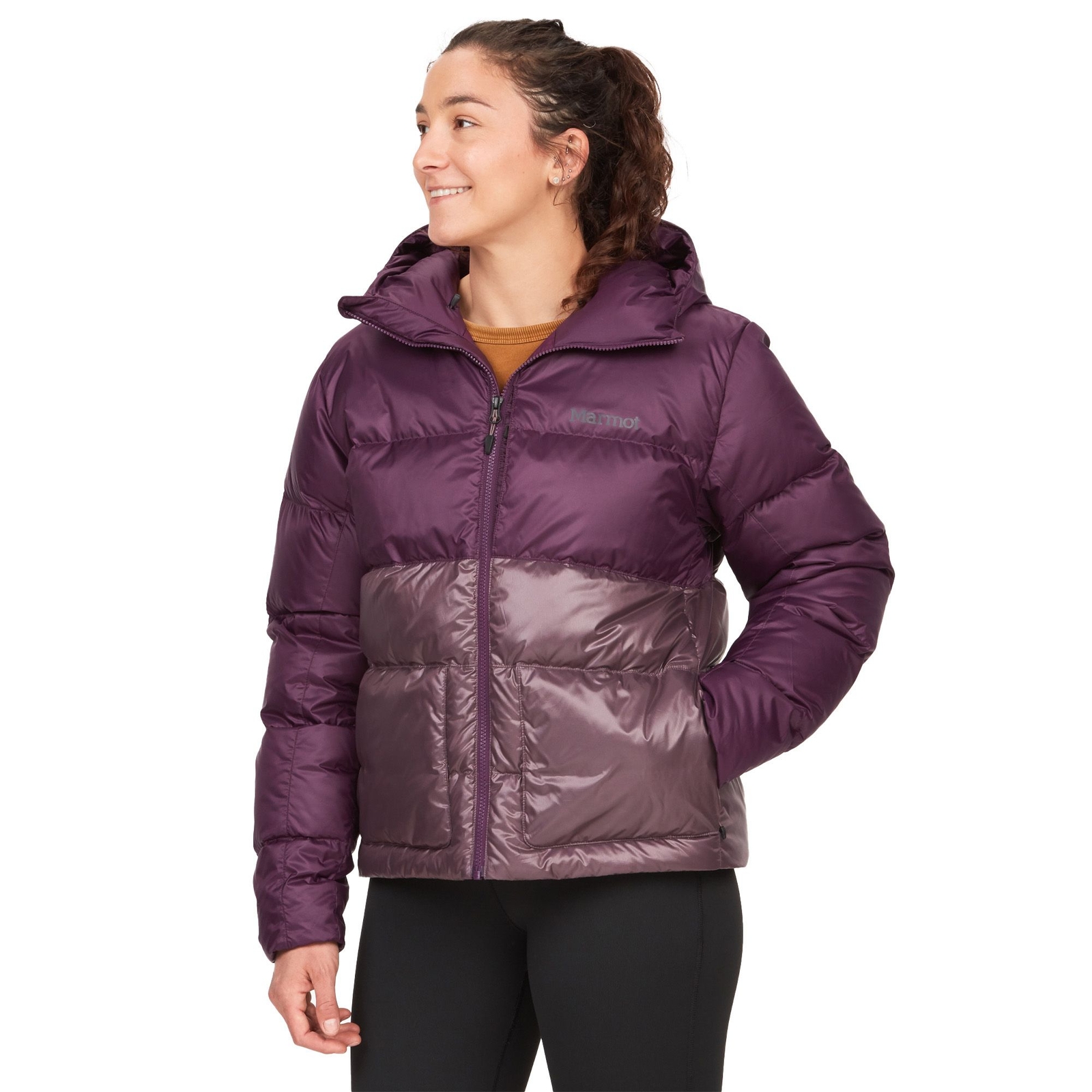 Marmot Women's Guides Down Hoody Purple Coats M