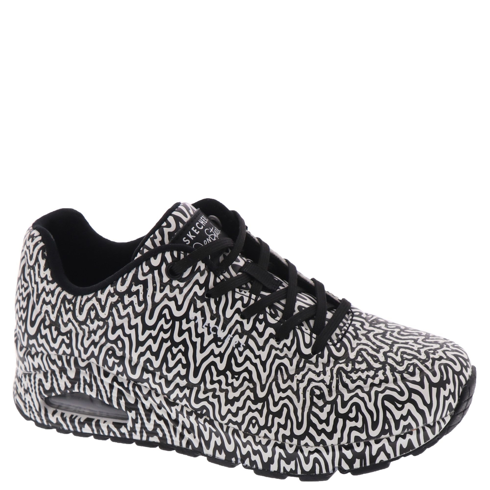 Skechers Street Uno-Infinite Drip Women's Black Sneaker 8.5 M