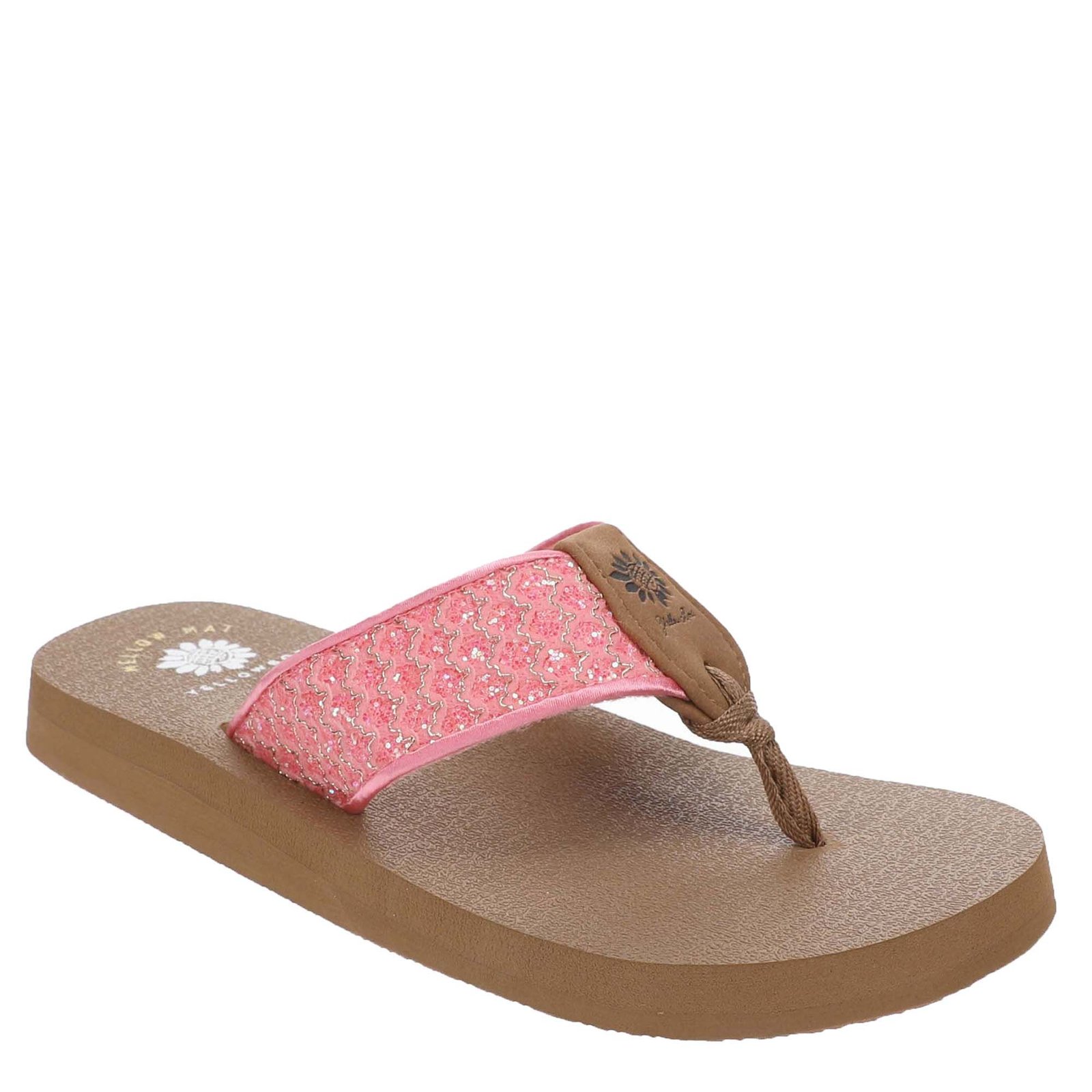 Yellow Box Neiko Women's Pink Sandal 8 M
