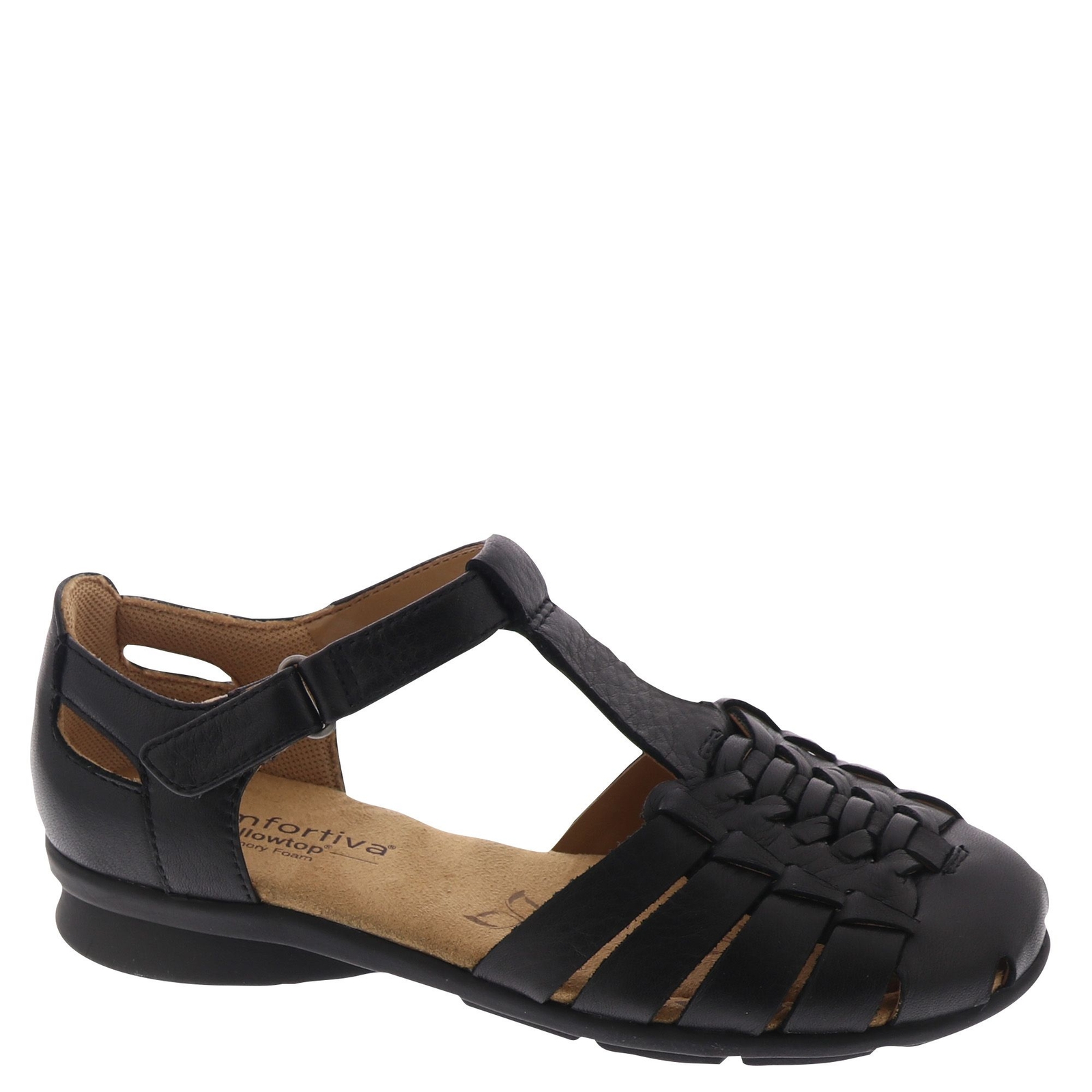 Comfortiva Persa Women's Black Sandal 8 M