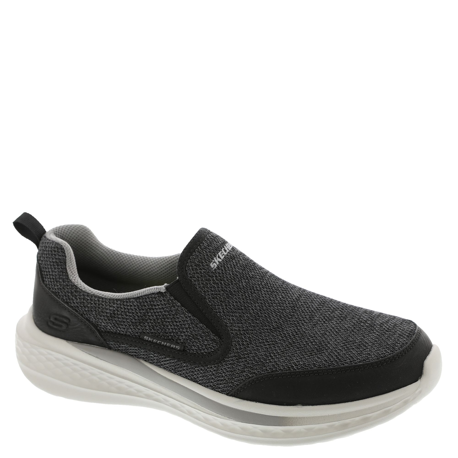 Skechers USA Slade-Lucan Men's Black Slip On 8 M