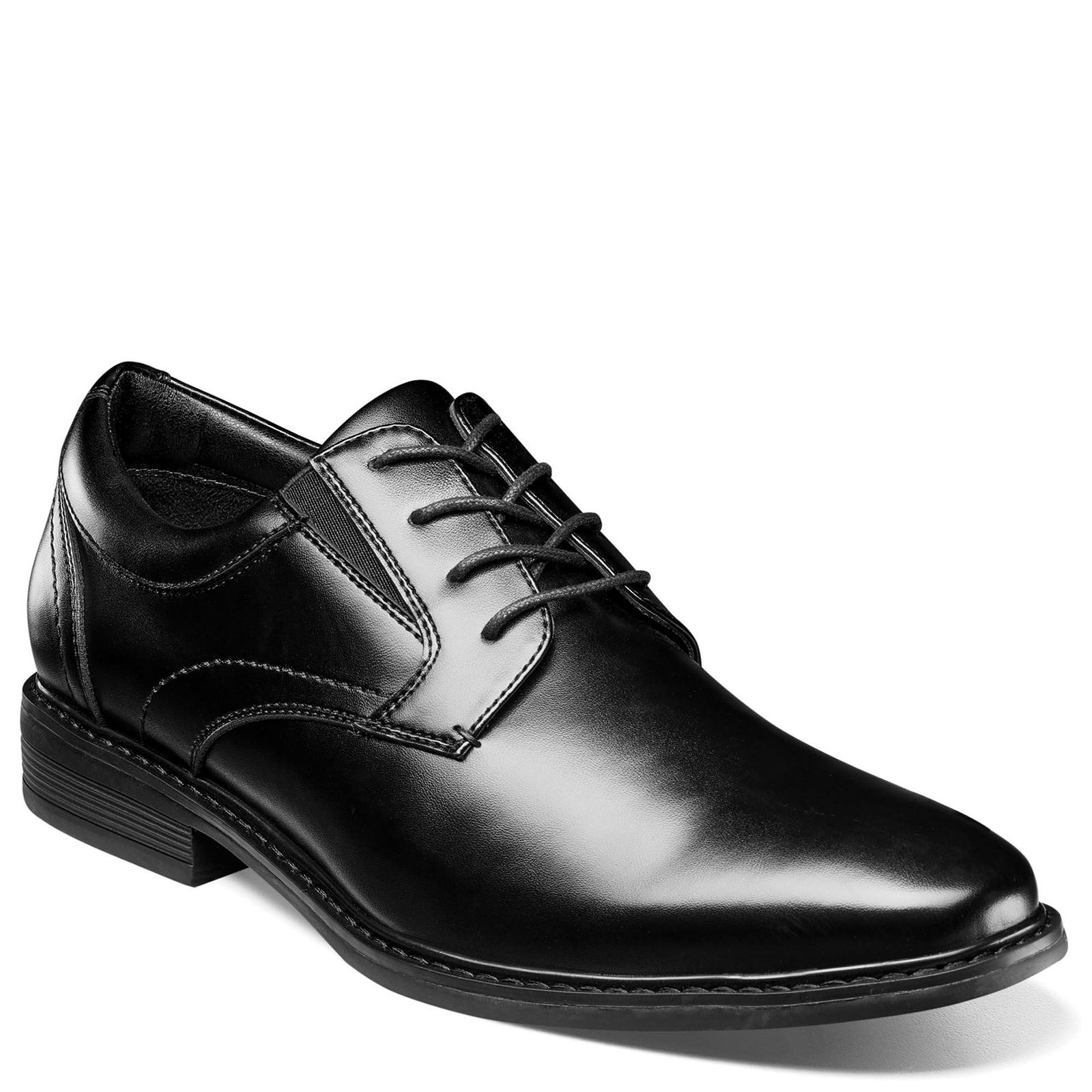 Nunn Bush Stark Plain Toe Oxford Men's Black Oxford 9 M