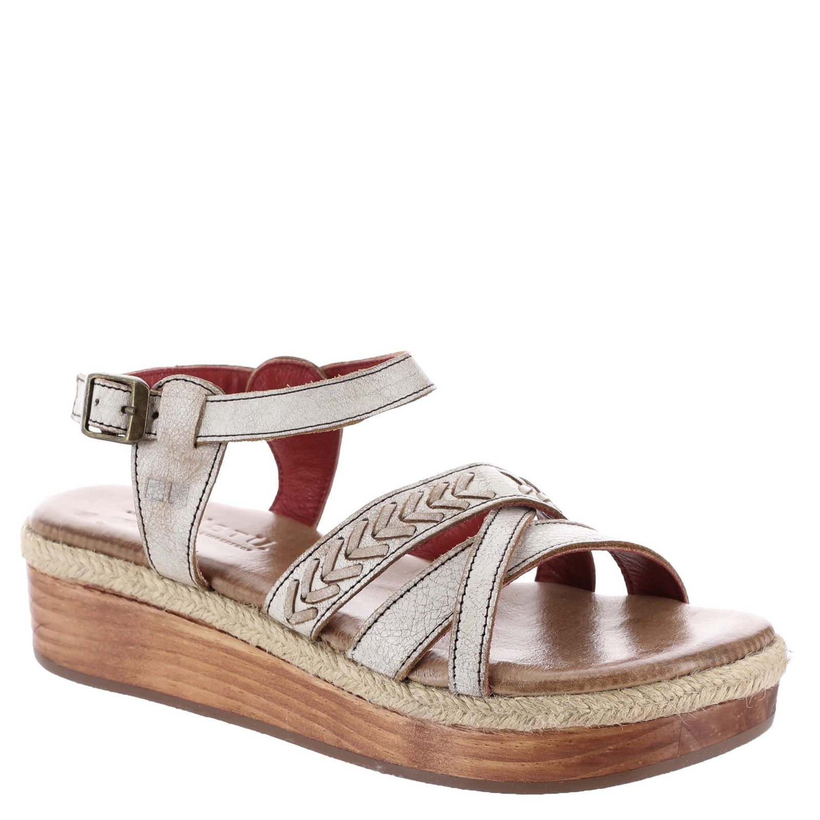 Bed: Stu Necessary Women's White Sandal 9 M