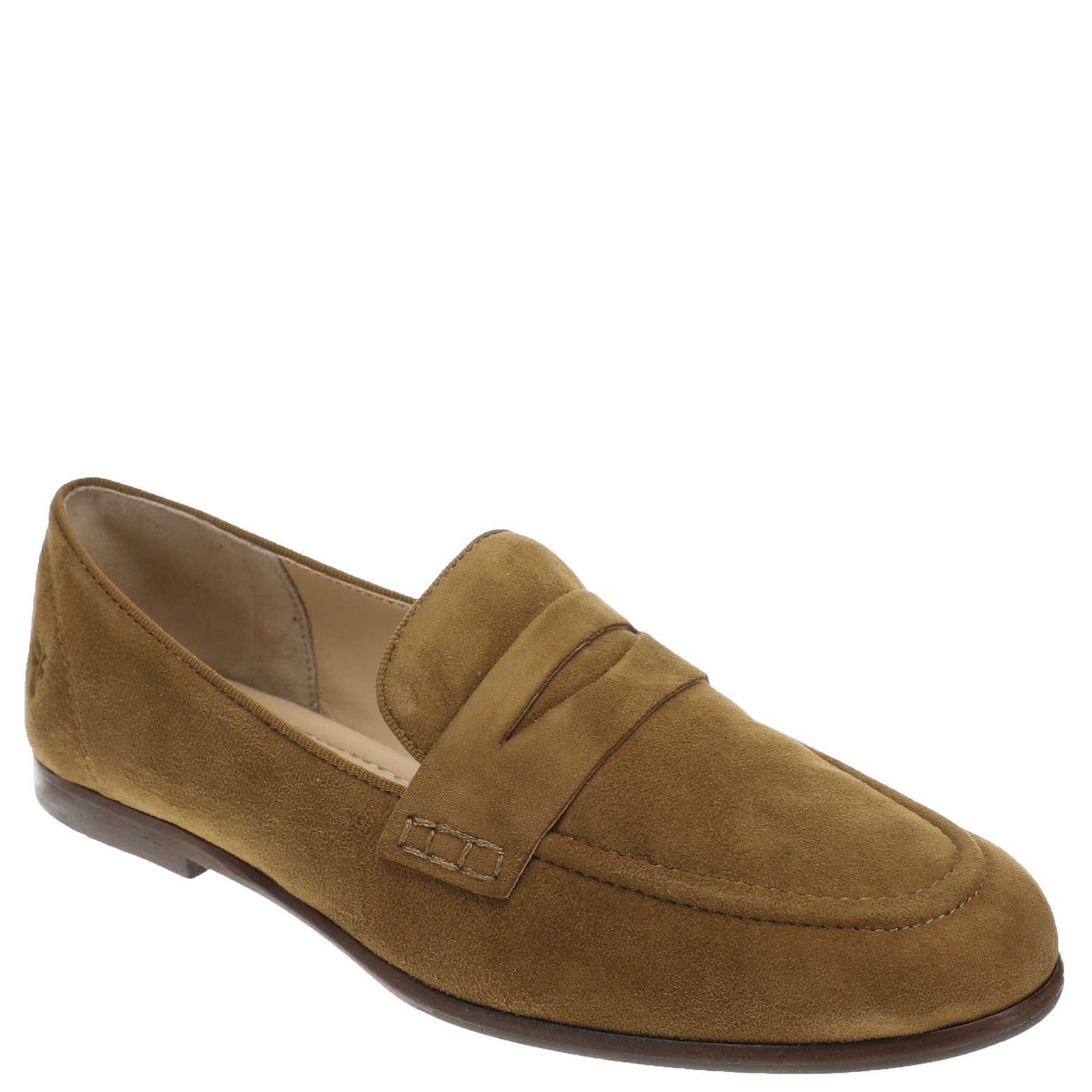 Frye Dark Brown Leather Slip-On Loafers used once Frye Women main image 2