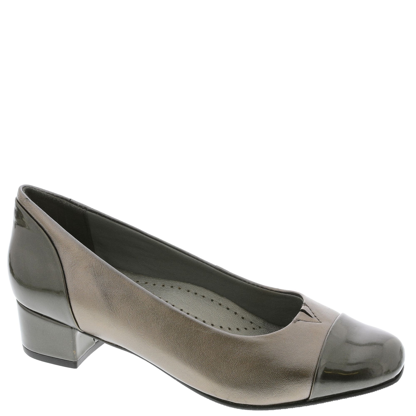 Trotters Daisy Women's Metallic Pewter Pump 9 N